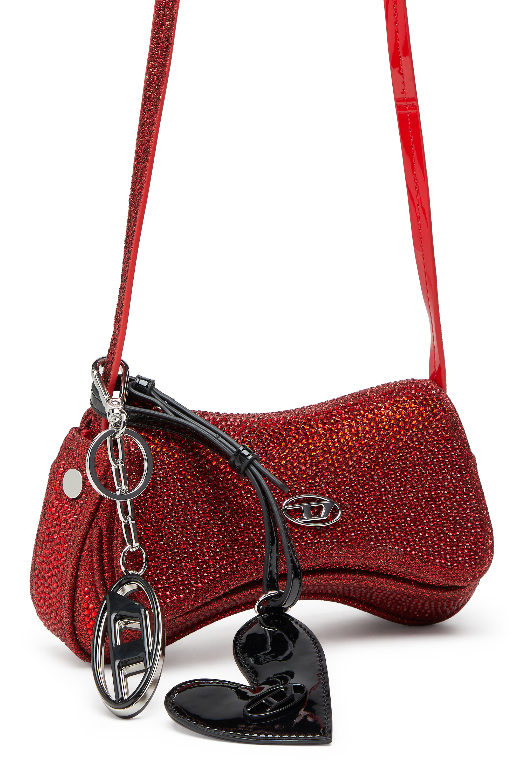 Diesel - PLAY MIRROR, Woman's Mirror charm with glossy finish in Black - 4