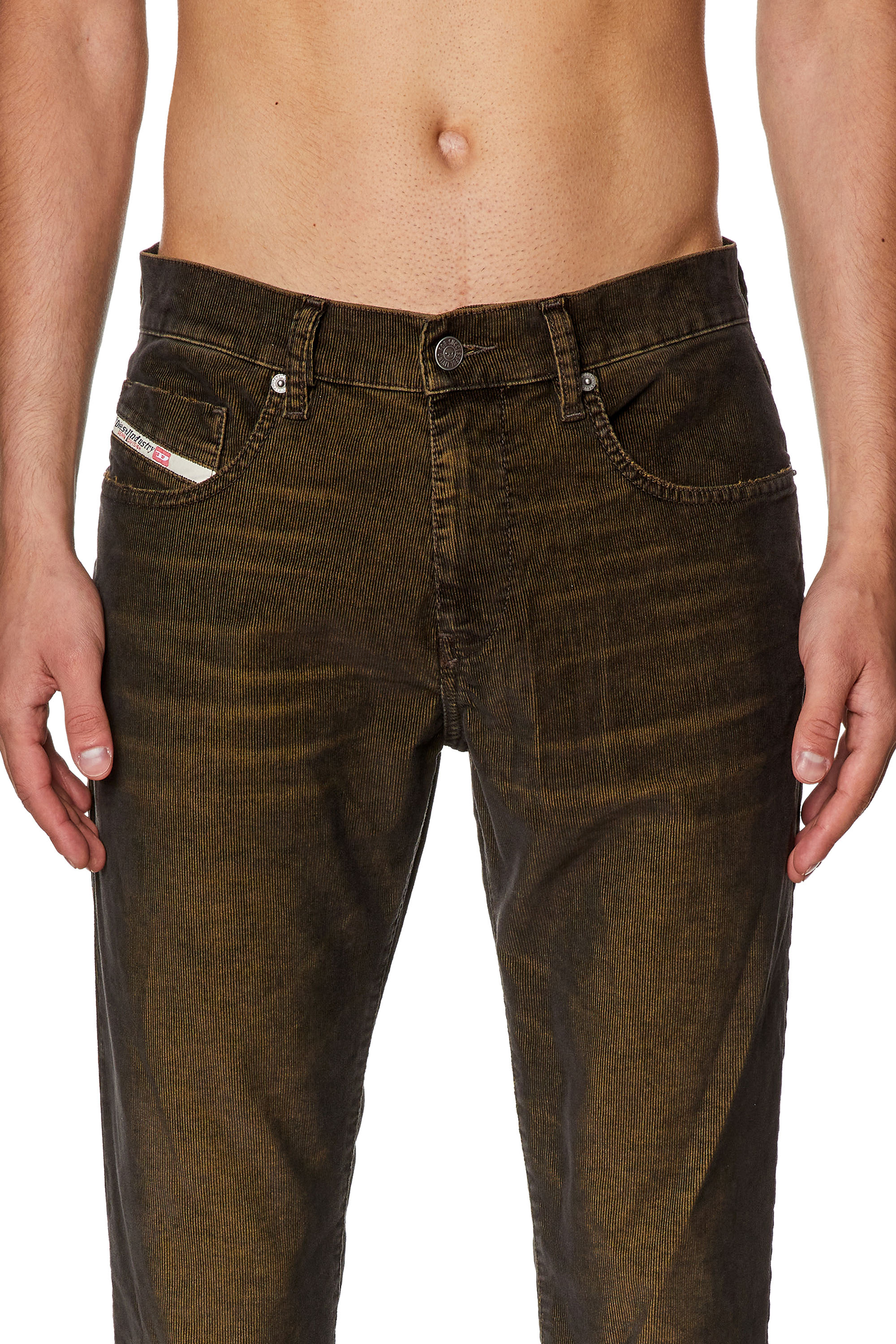 Diesel - Slim Jeans 2019 D-Strukt 003GJ, Brown - Image 4