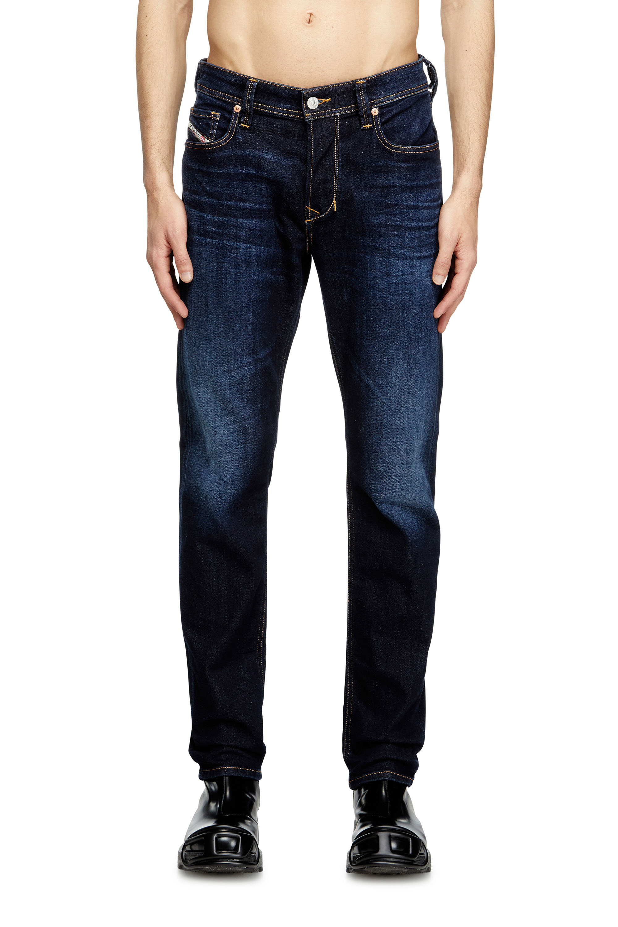 Diesel - Man's Regular Jeans 1986 Larkee-Beex 009ZS, Dark Blue - 2