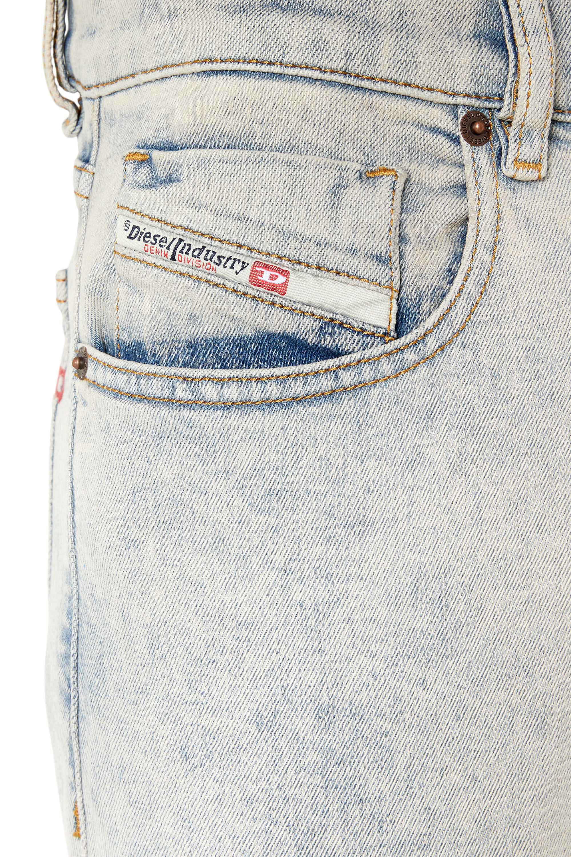 Diesel - Slim Jeans 2019 D-Strukt 09F12, Medium blue - Image 3