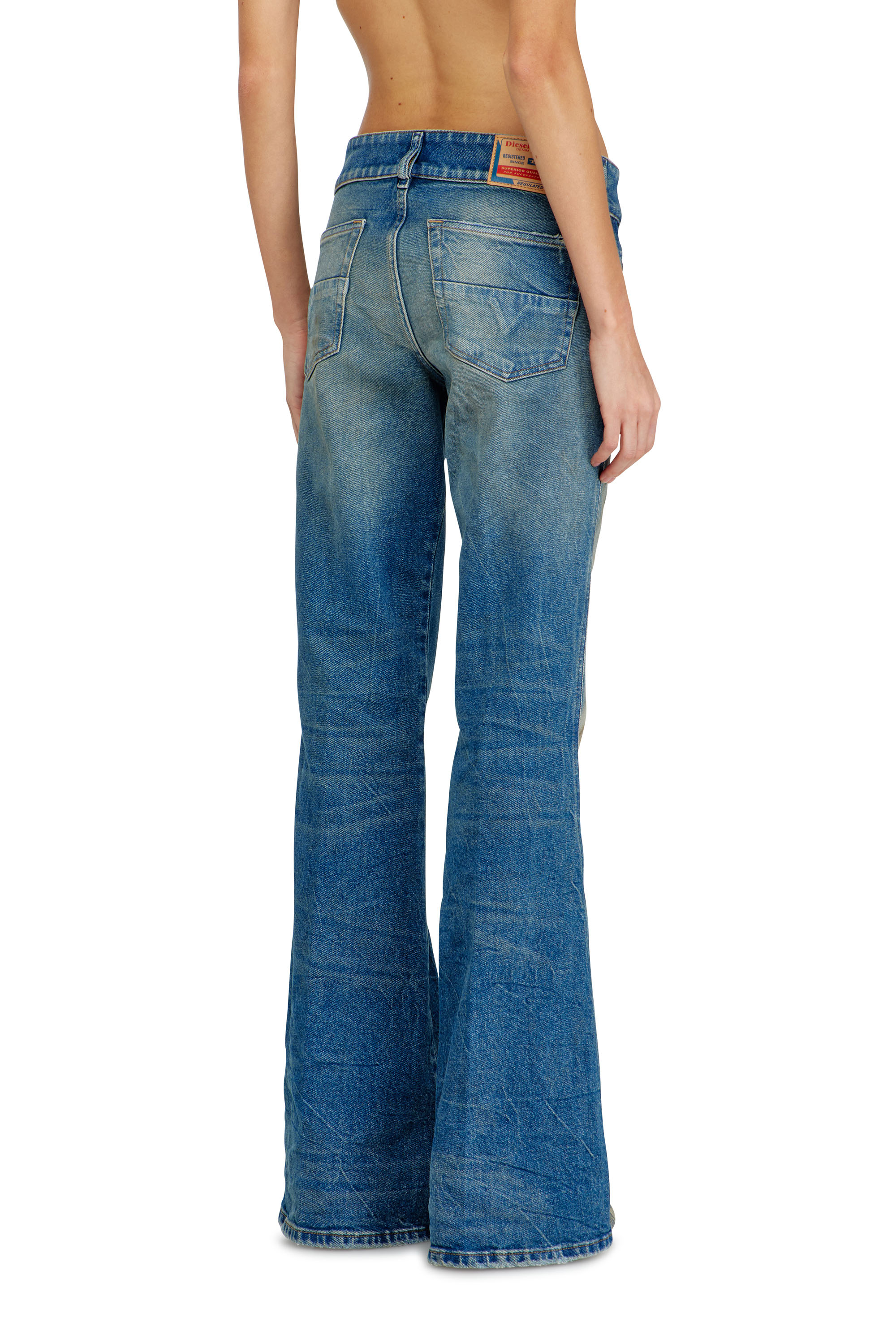 Diesel - Woman's Bootcut Jeans D-Hush 09N40, Medium blue - 4