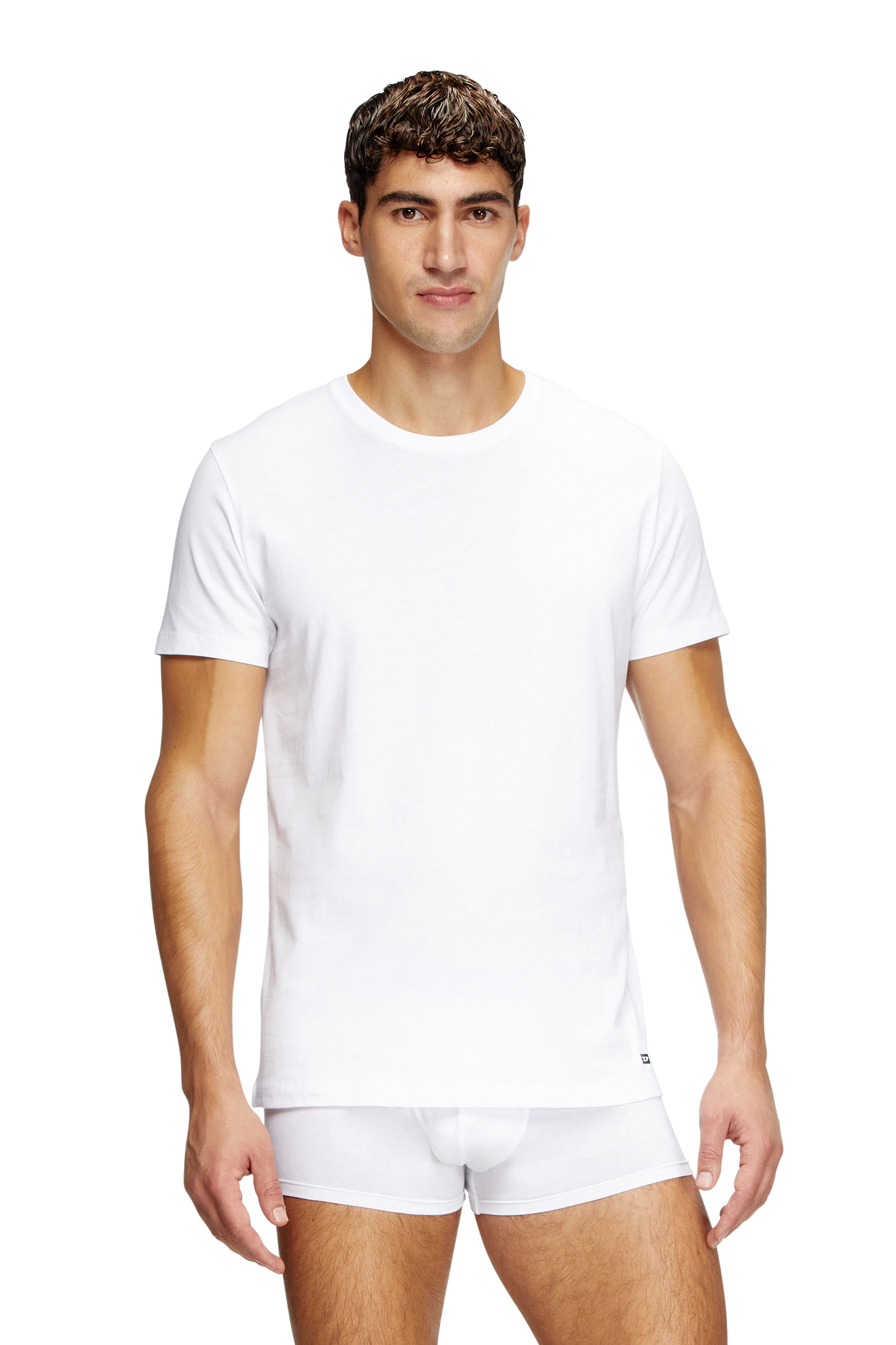 Diesel - RANDAL-D-BOX-3PACK, Man's Three-pack of T-shirts in White - 2