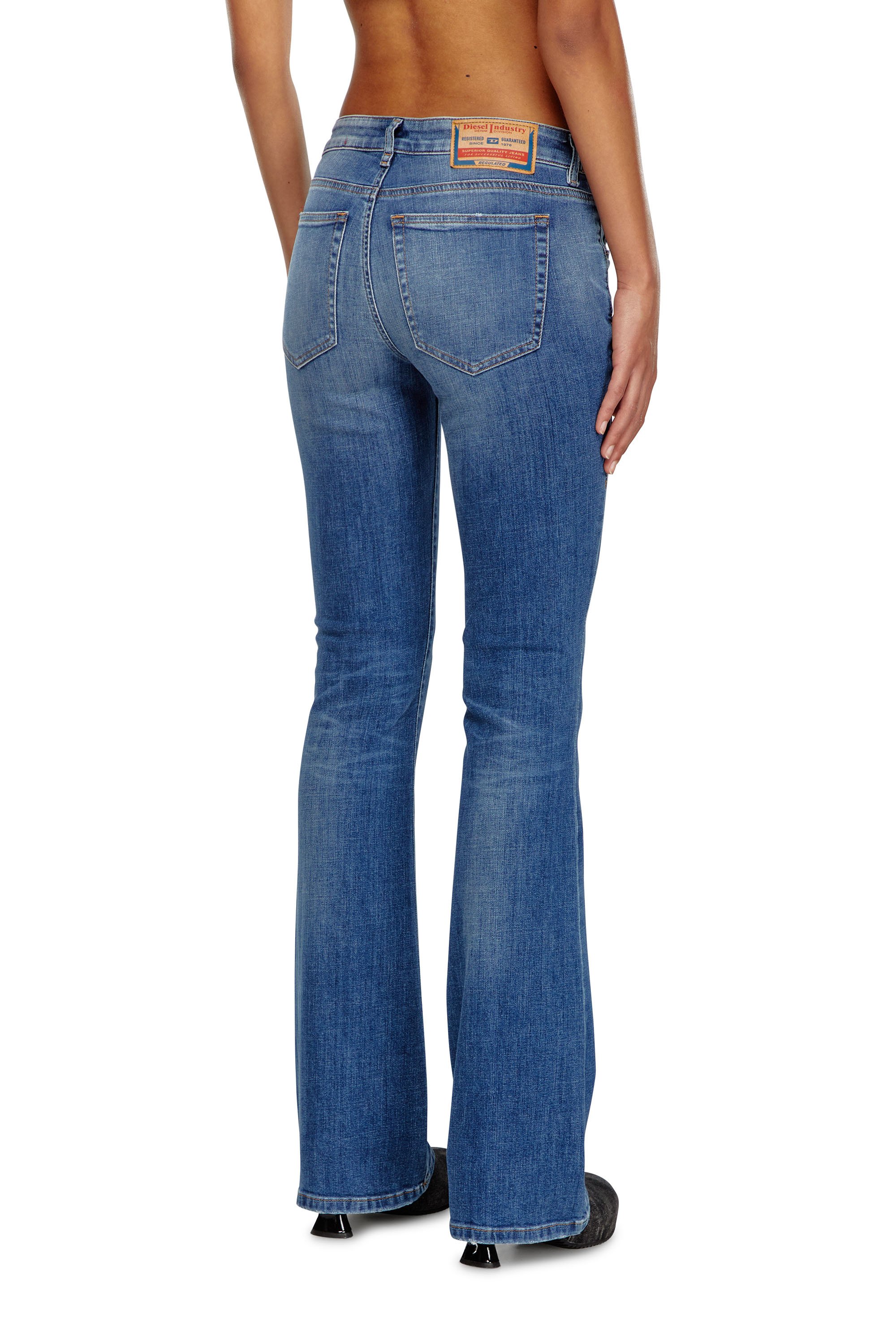 Diesel - Woman Bootcut and Flare Jeans 1969 D-Ebbey 09J33, Medium blue - Image 3