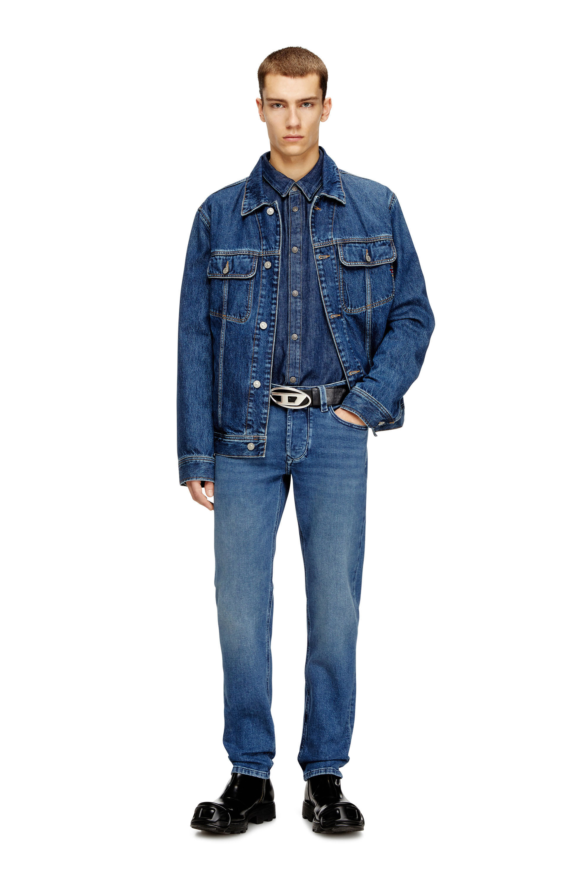 Diesel - Man's Regular Jeans 1986 Larkee-Beex 0ADBA, Medium blue - 2