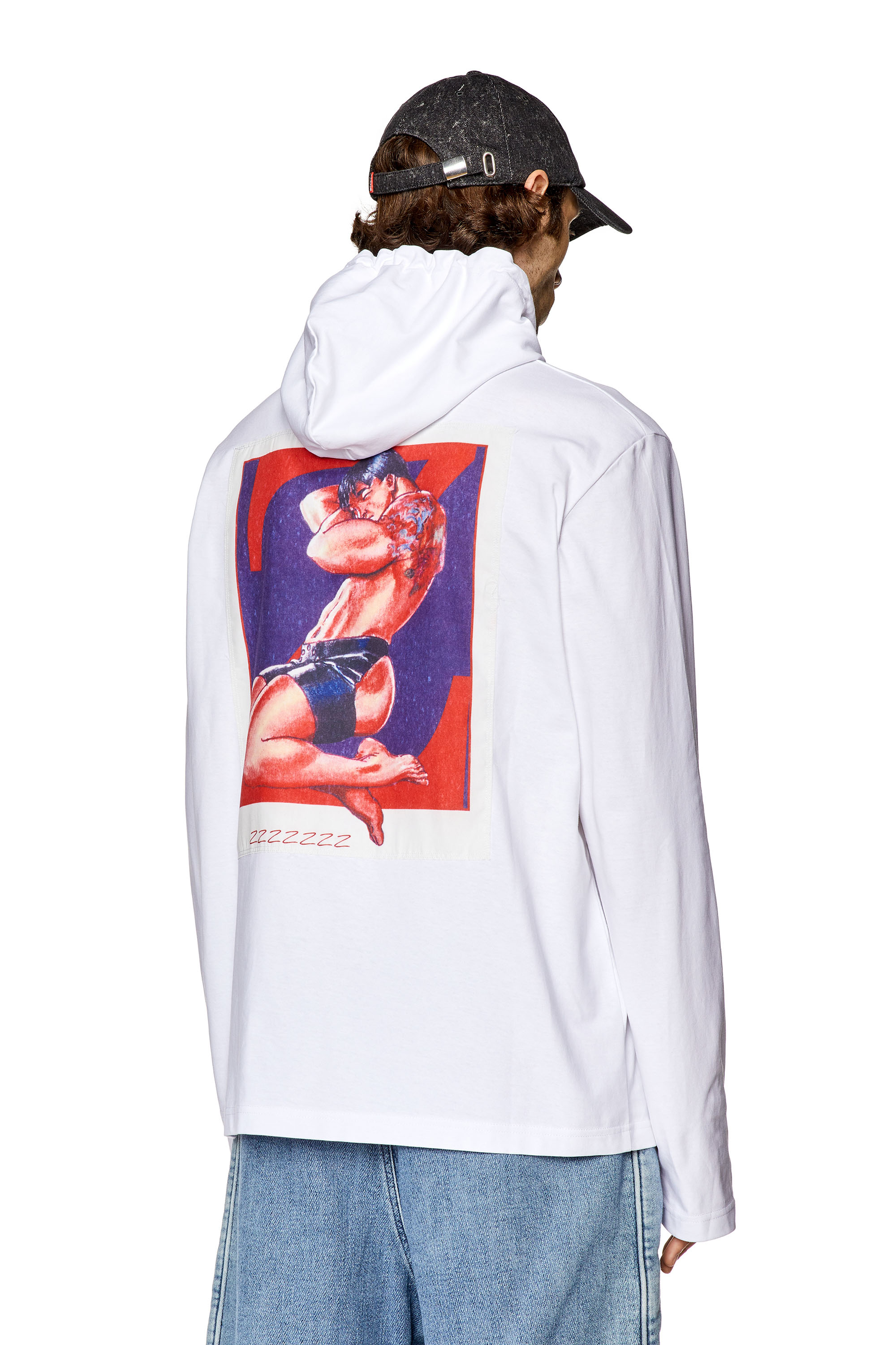 Diesel - PR-T-CRANE-LS-HOOD, White - Image 2