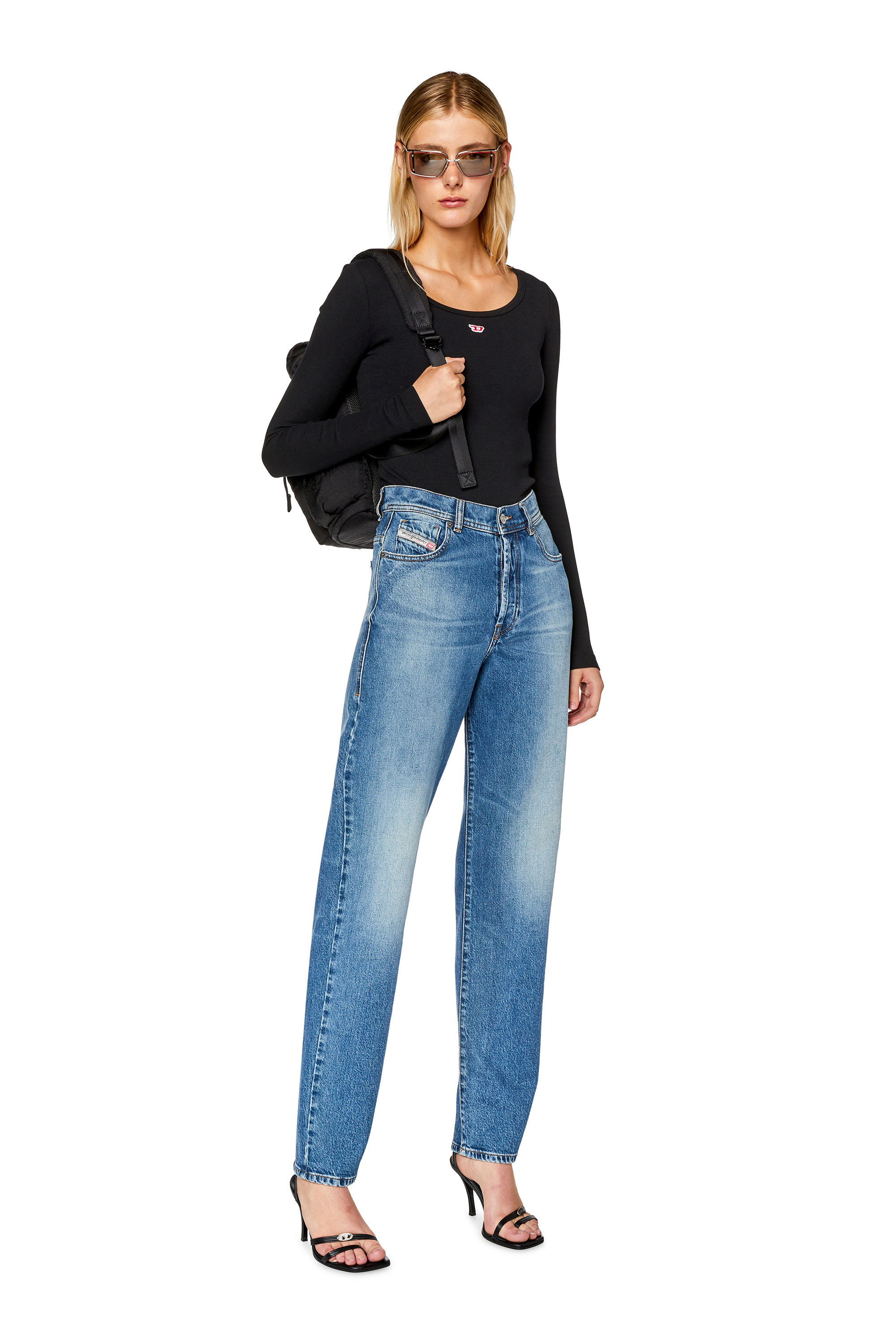 Diesel - Straight Jeans 1956 D-Tulip 007P9, Medium blue - Image 2