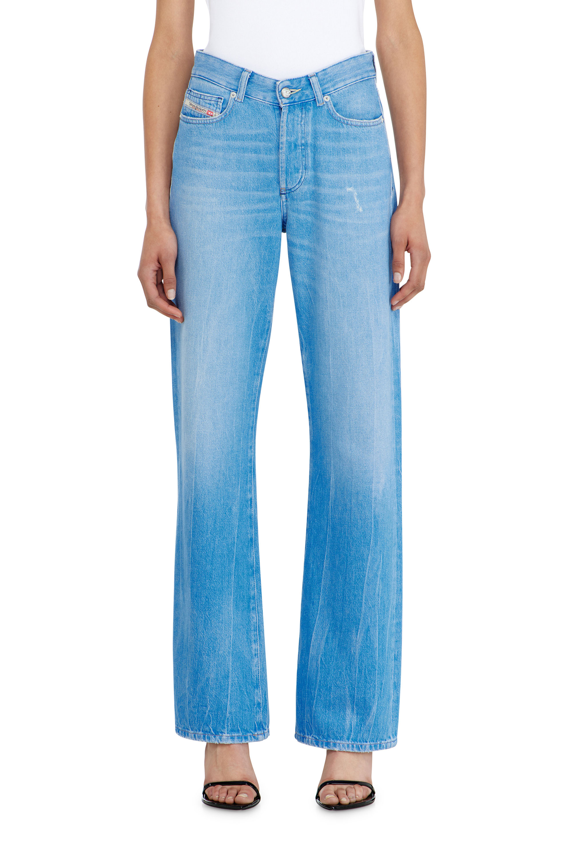 Diesel - Woman's Regular Jeans 1971 D-Sent 09P88, Light Blue - 4