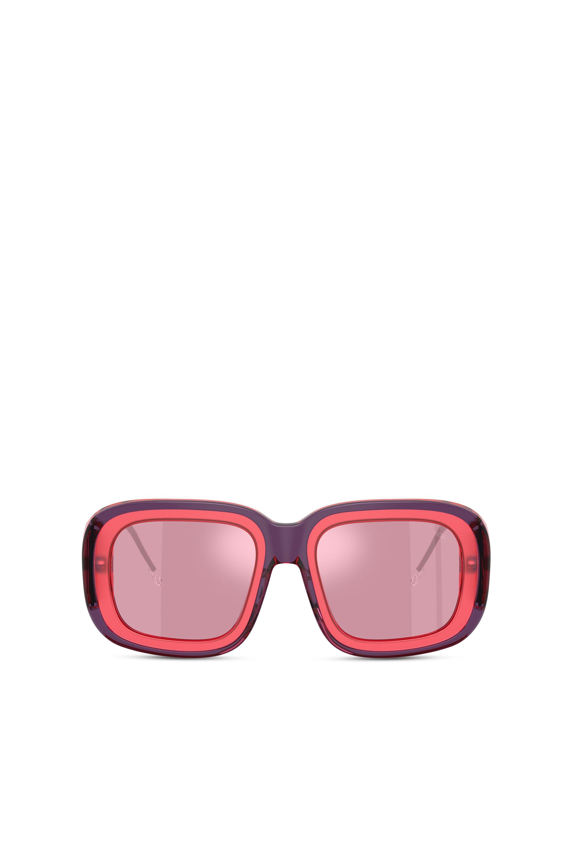 Diesel - 0DL2015U, Unisex's Square sunglasses in Pink - 1