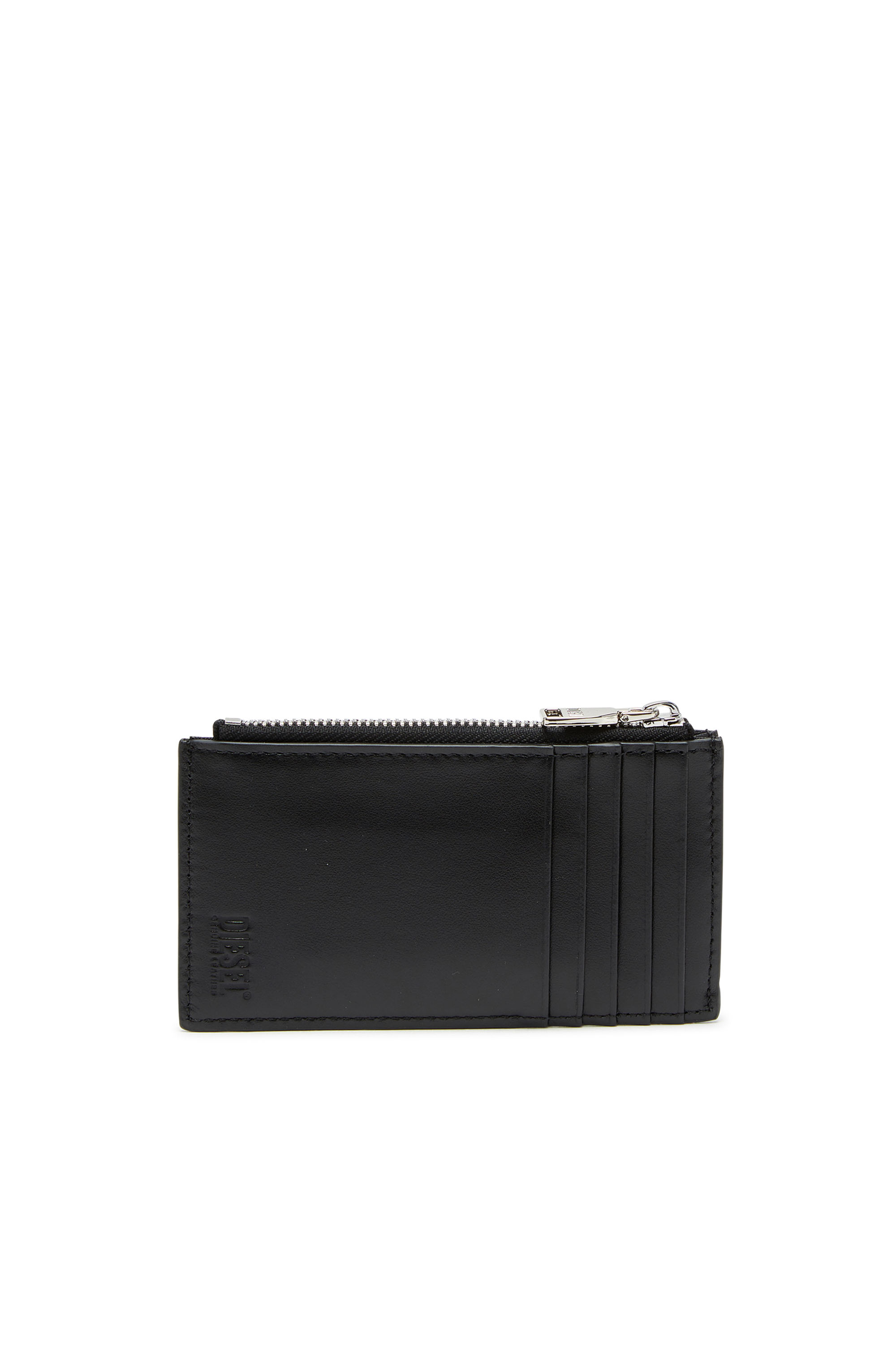 Diesel - PLAY CARD HOLDER III, Woman Card holder in glossy leather in Black - Image 2
