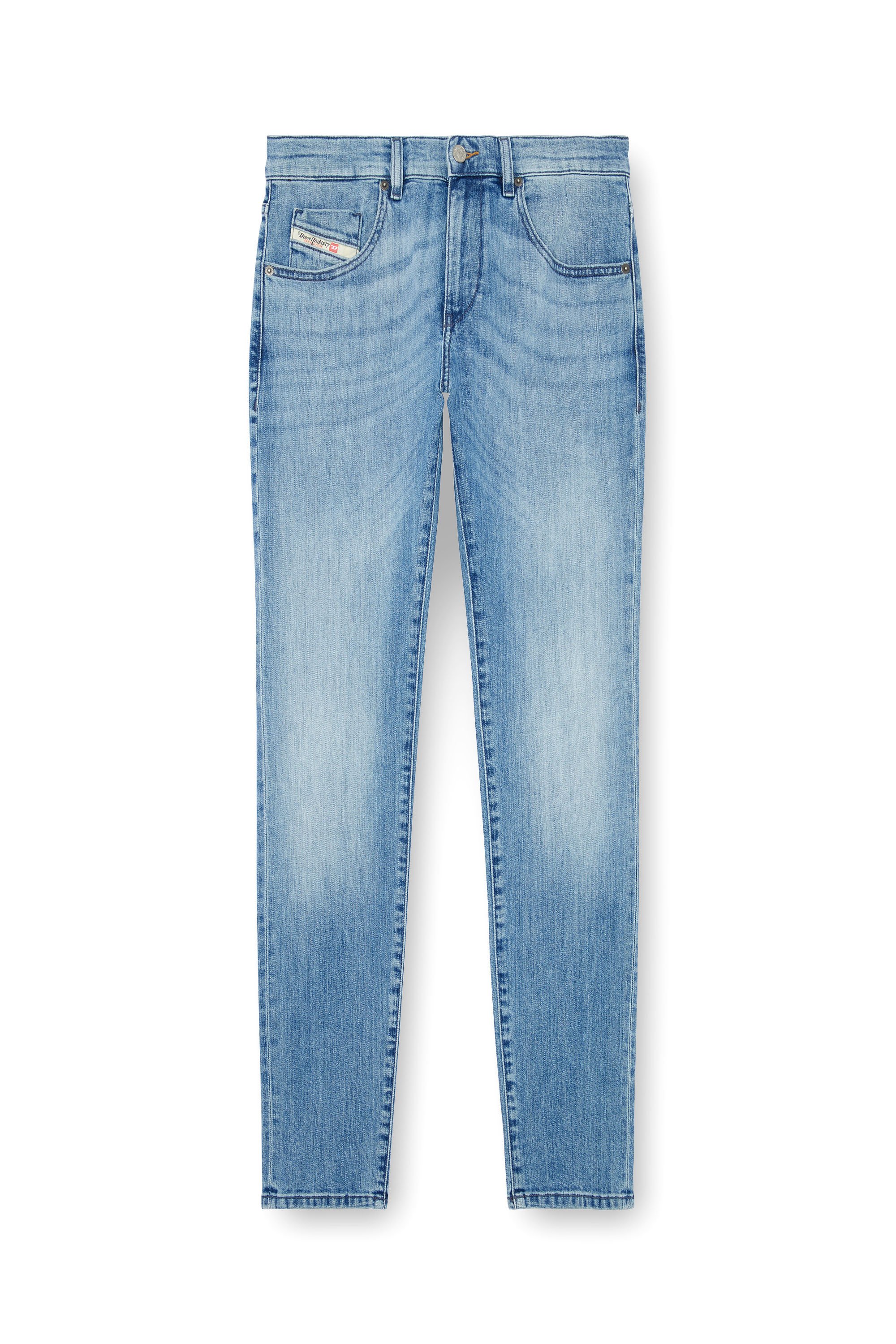 Diesel - Man Slim Jeans 2019 D-Strukt 0GRDI, Light Blue - Image 6