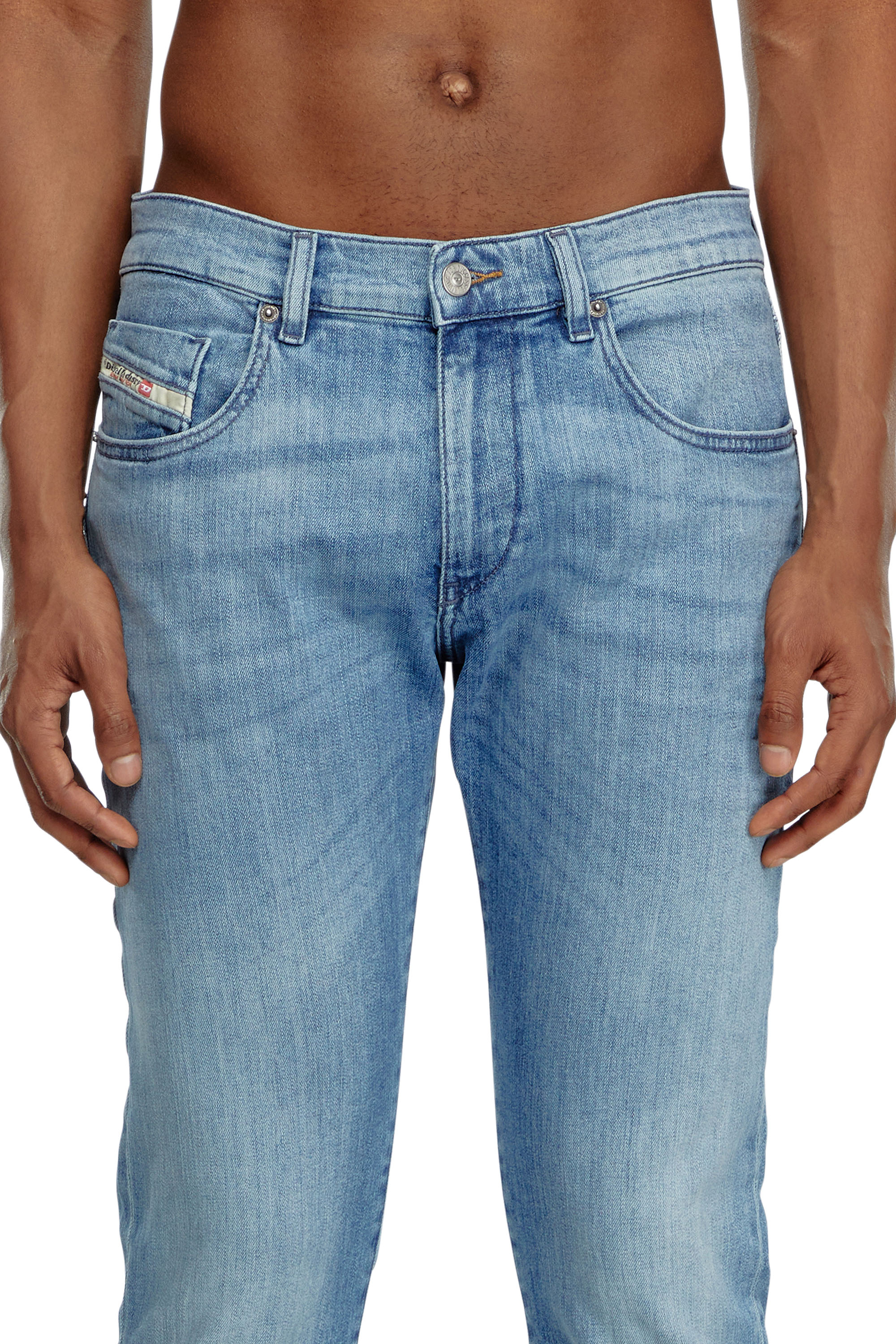 Diesel - Man Slim Jeans 2019 D-Strukt 0GRDI, Light Blue - Image 5