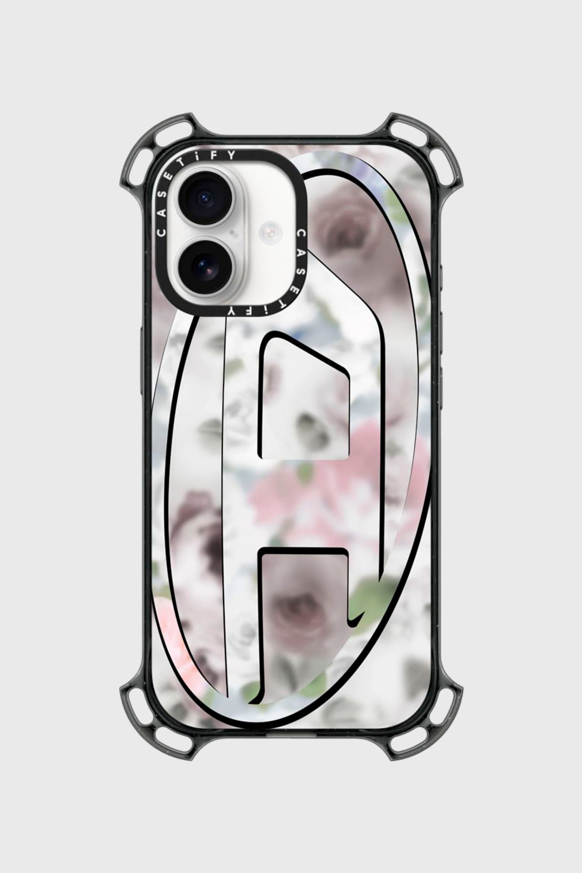 Diesel - 60587 MOULDED CASE, Unisex's Oval D bounce case for iPhone 17 in Black/Pink - 1