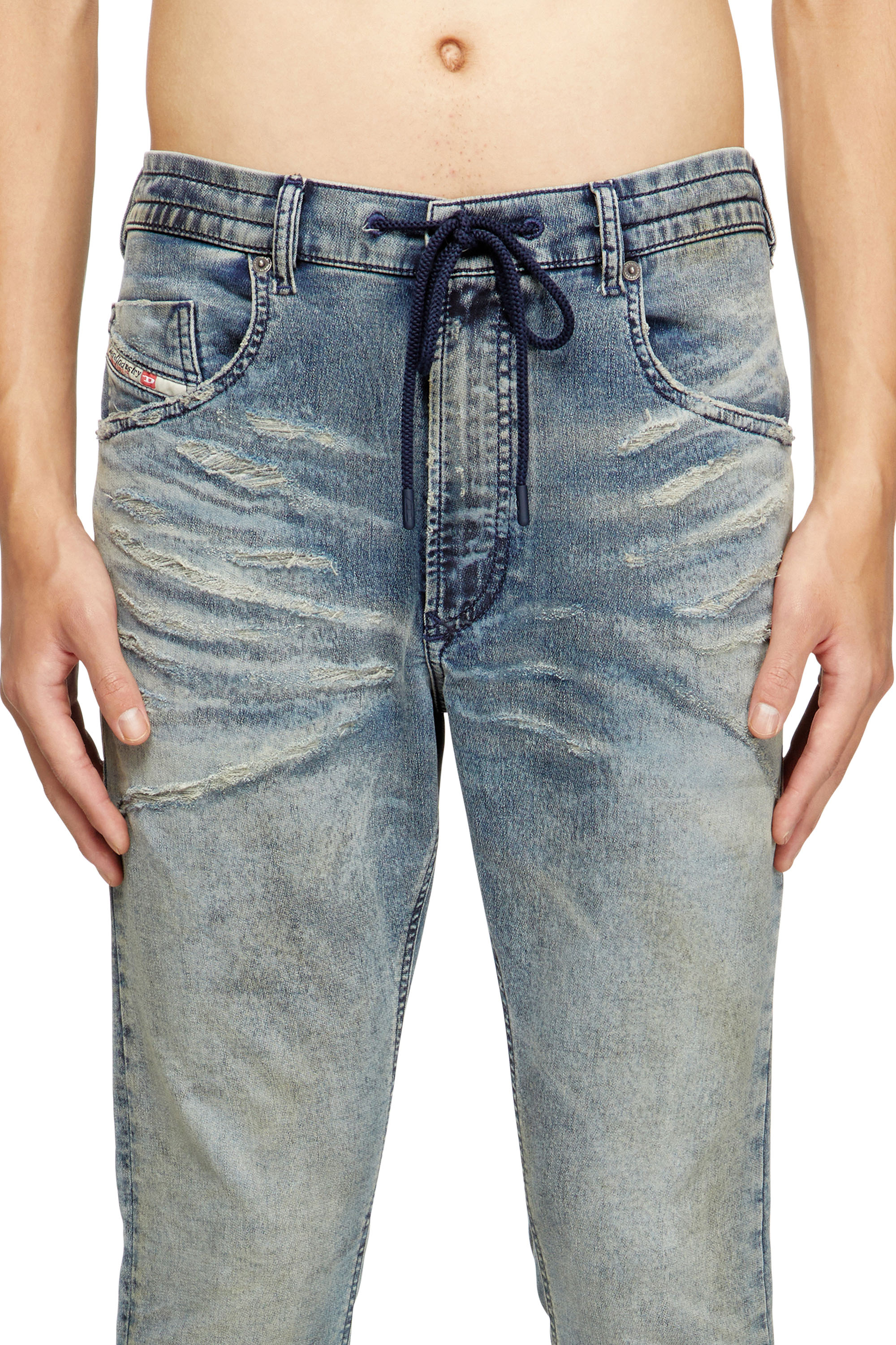 Regular 2032 D-Krooley Joggjeans® 09M37, Medium blue Diesel - Man's Regular 2032 D-Krooley Joggjeans® 09M37, Medium blue - 5