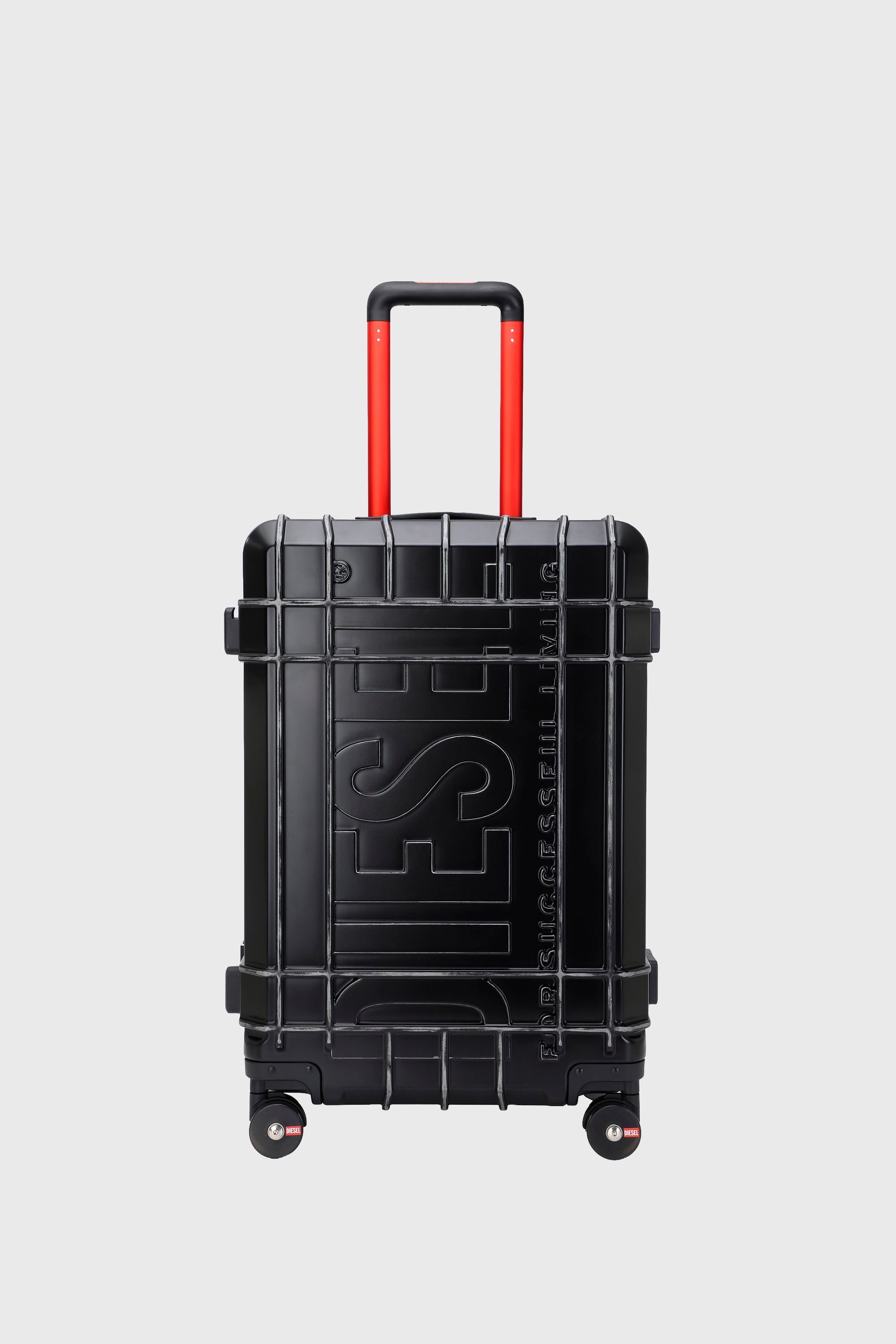 Diesel - DIESEL PC STRONG IMAGE TROLLEY- DSL003, Unisex's Rugged suitcase size M in Black - 1