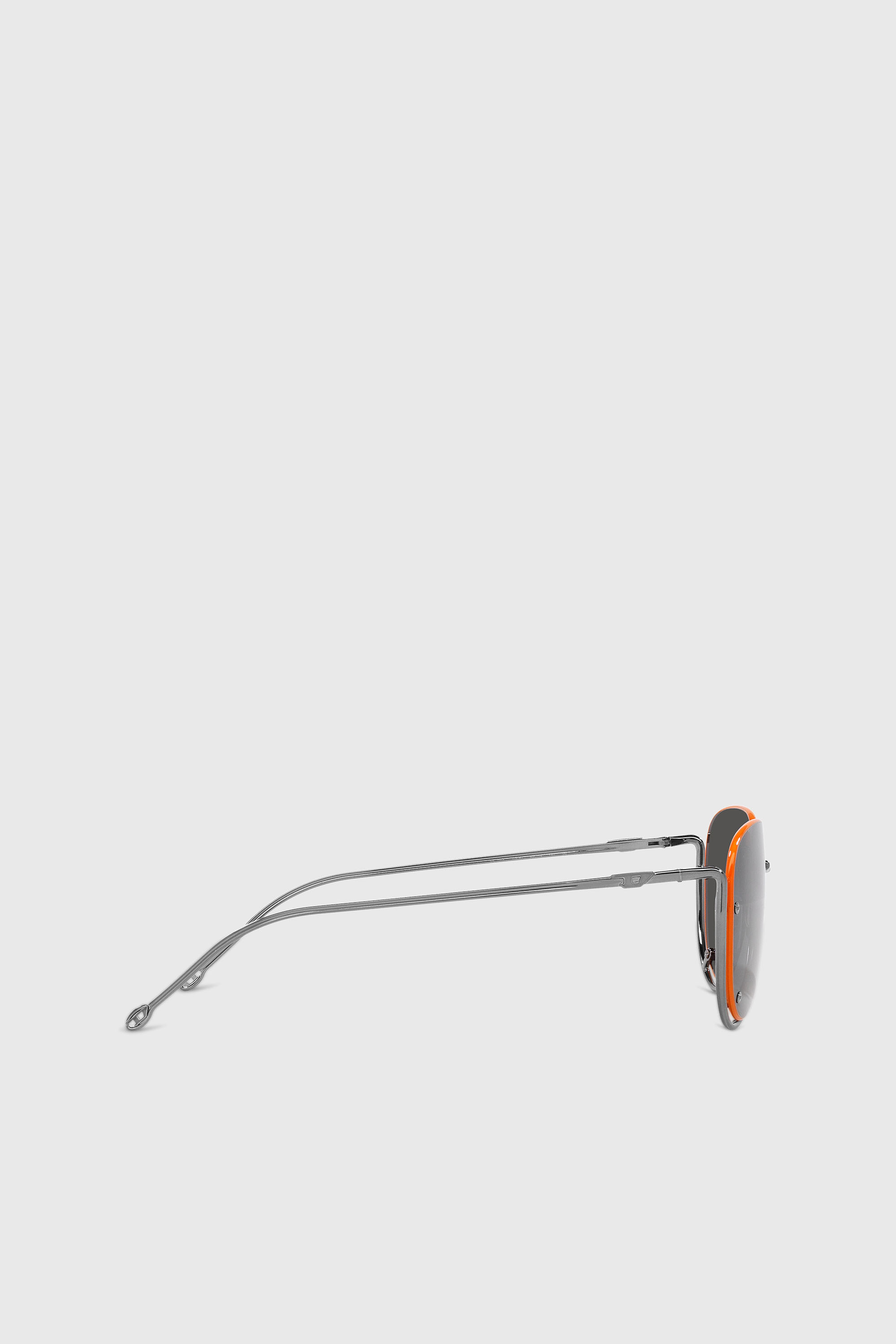 Diesel - 0DL1003, Unisex's Pilot model sunglasses in Black/Orange - 2