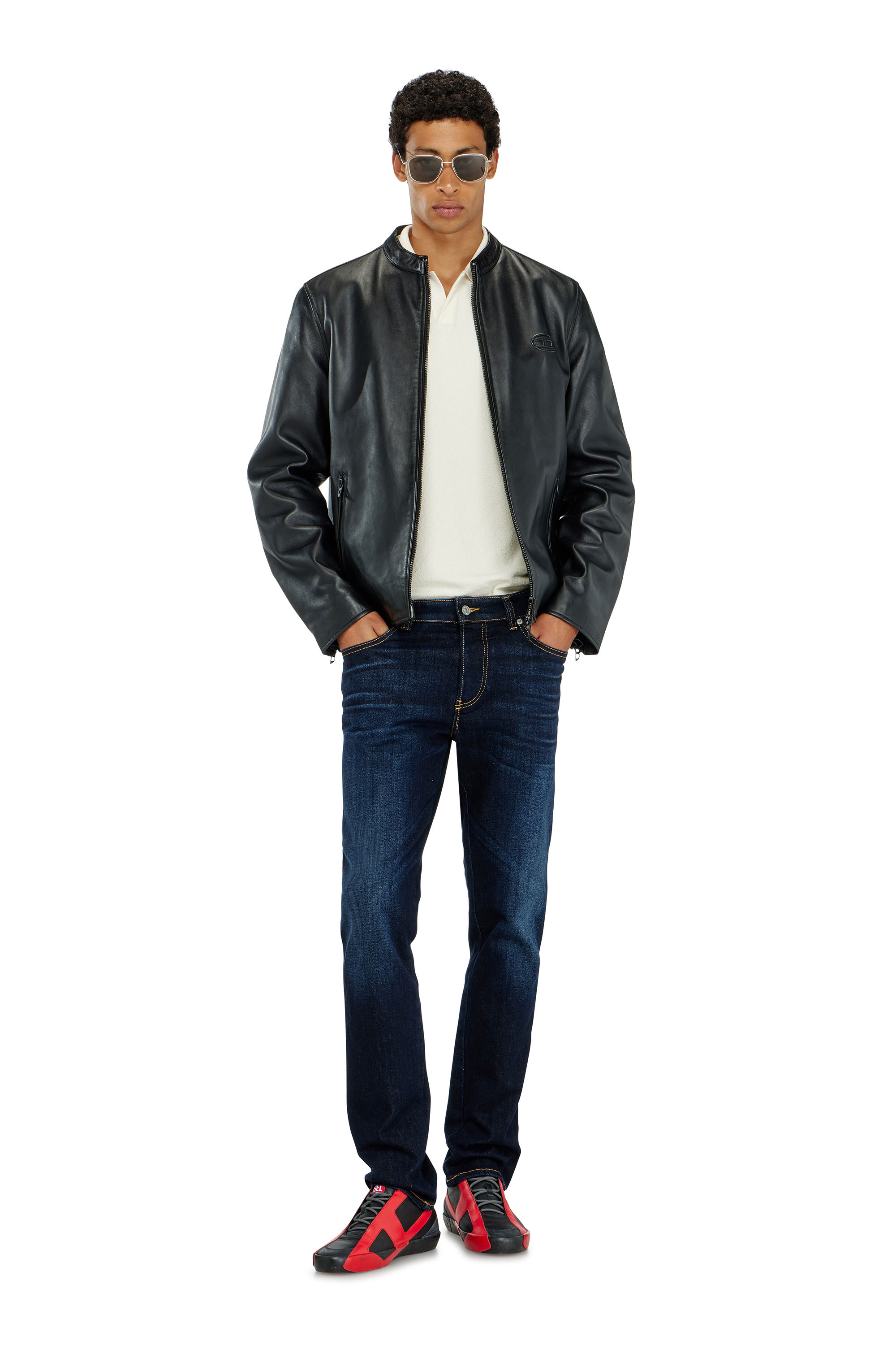 Diesel - Man's Slim Jeans 1993 D-Vyl 09Q15, Dark Blue - 1