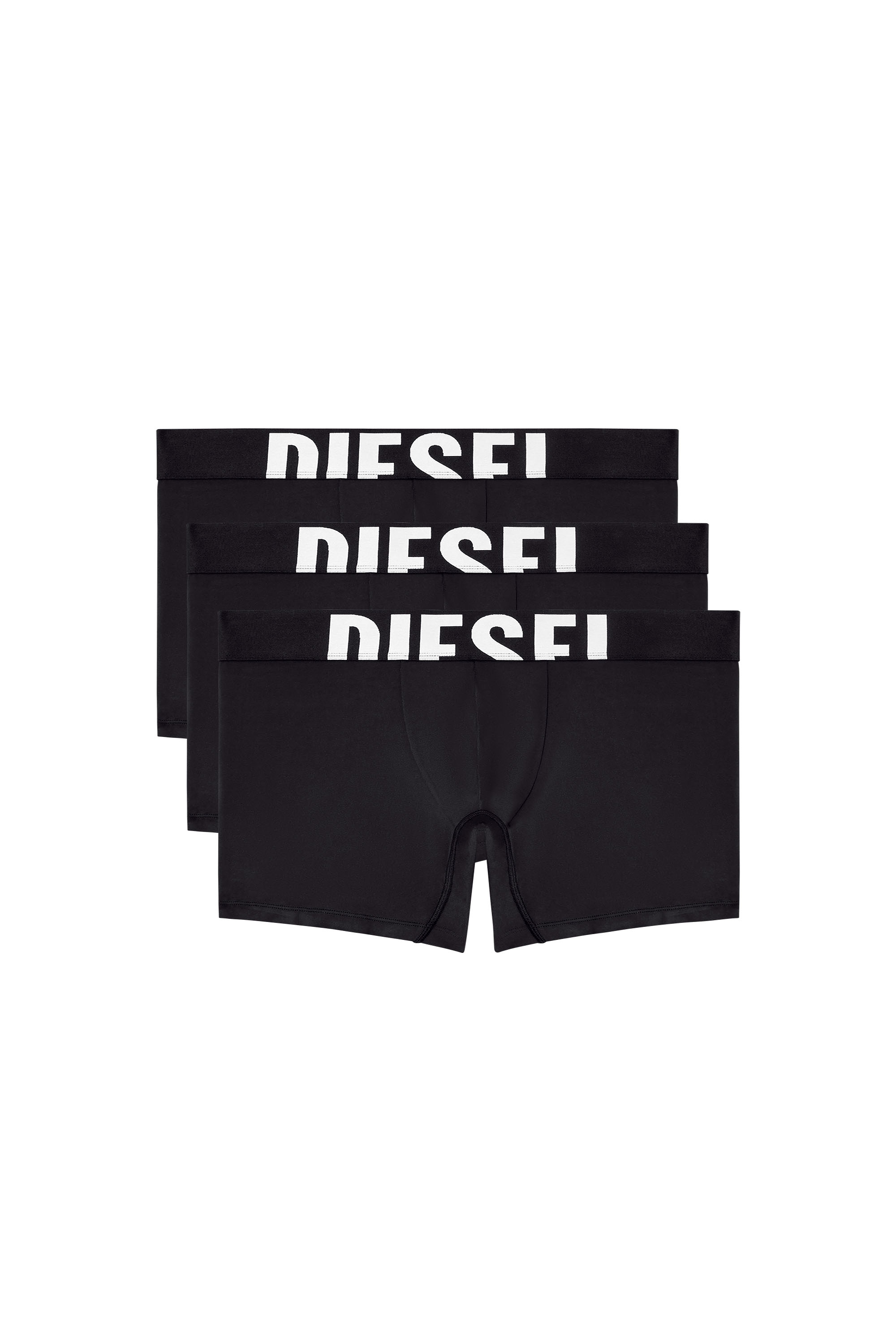 Diesel - MAX-D-POP-3PACK-55, Man's Three-pack boxer briefs in microfibre in Multicolor/Black - 2