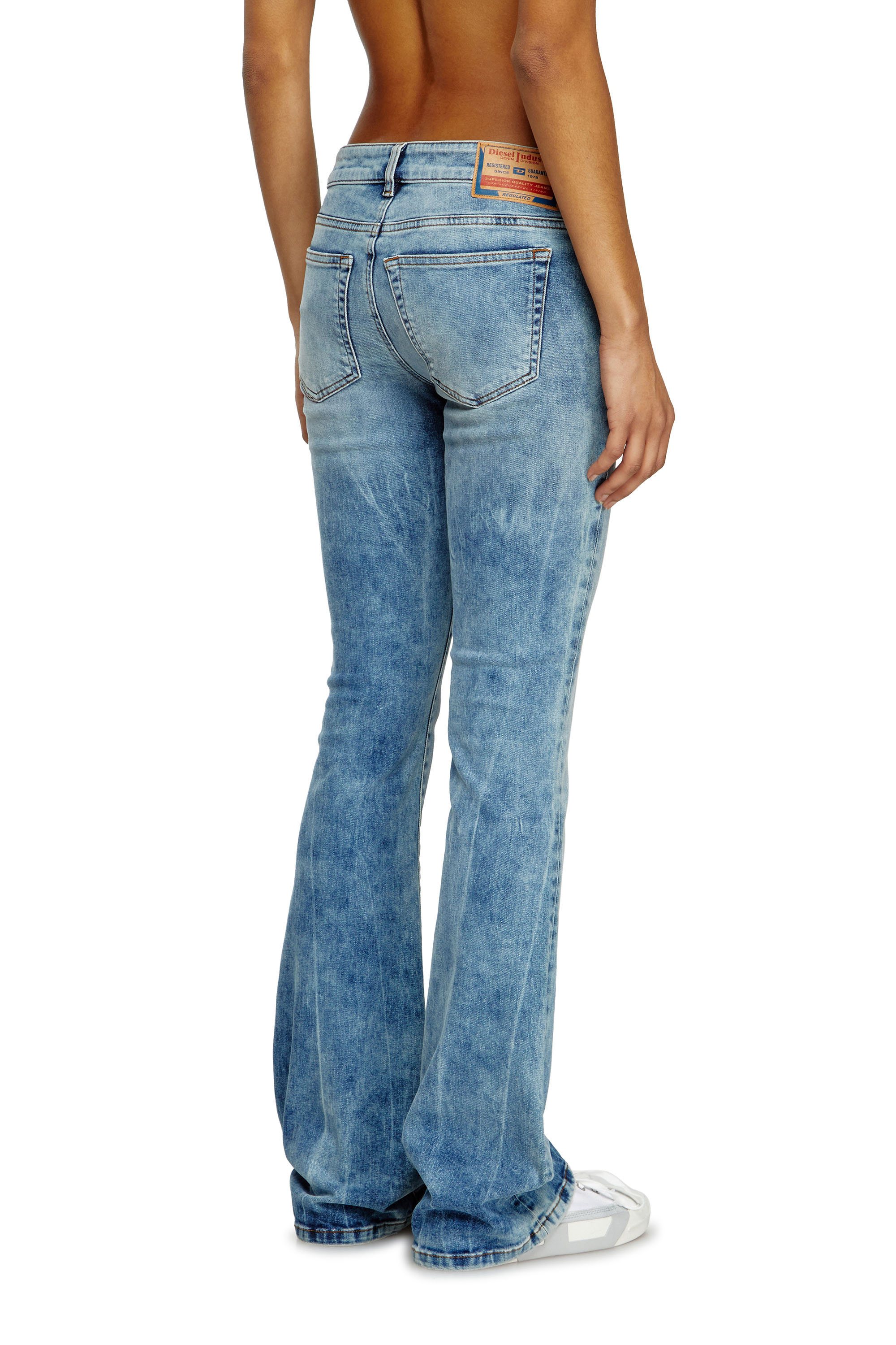 Diesel - Woman's Bootcut Jeans 1969 D-Ebbey 0BMBM, Light Blue - 4