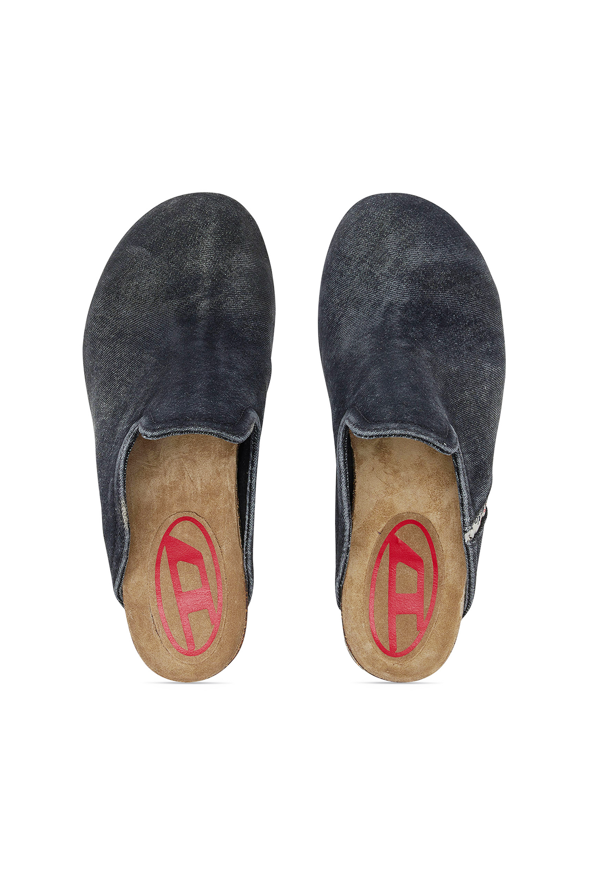 D-WOODSTOCK ML W, Black Diesel - D-WOODSTOCK ML W, Woman's D-Woodstock-Denim mules in Black - 5