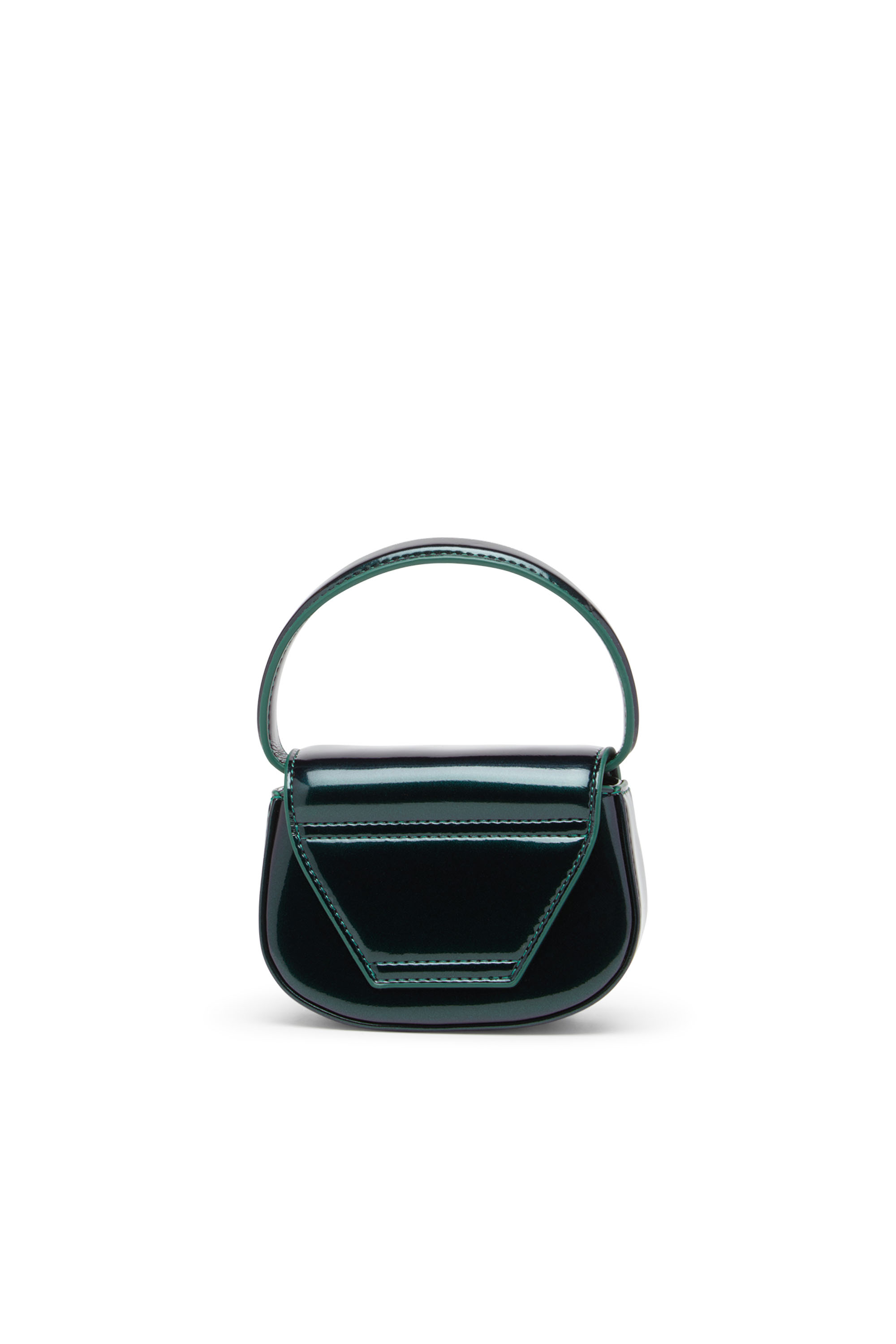 Diesel - 1DR XS, Woman's 1DR XS-Iconic iridescent mini bag in Green/Blue - 2