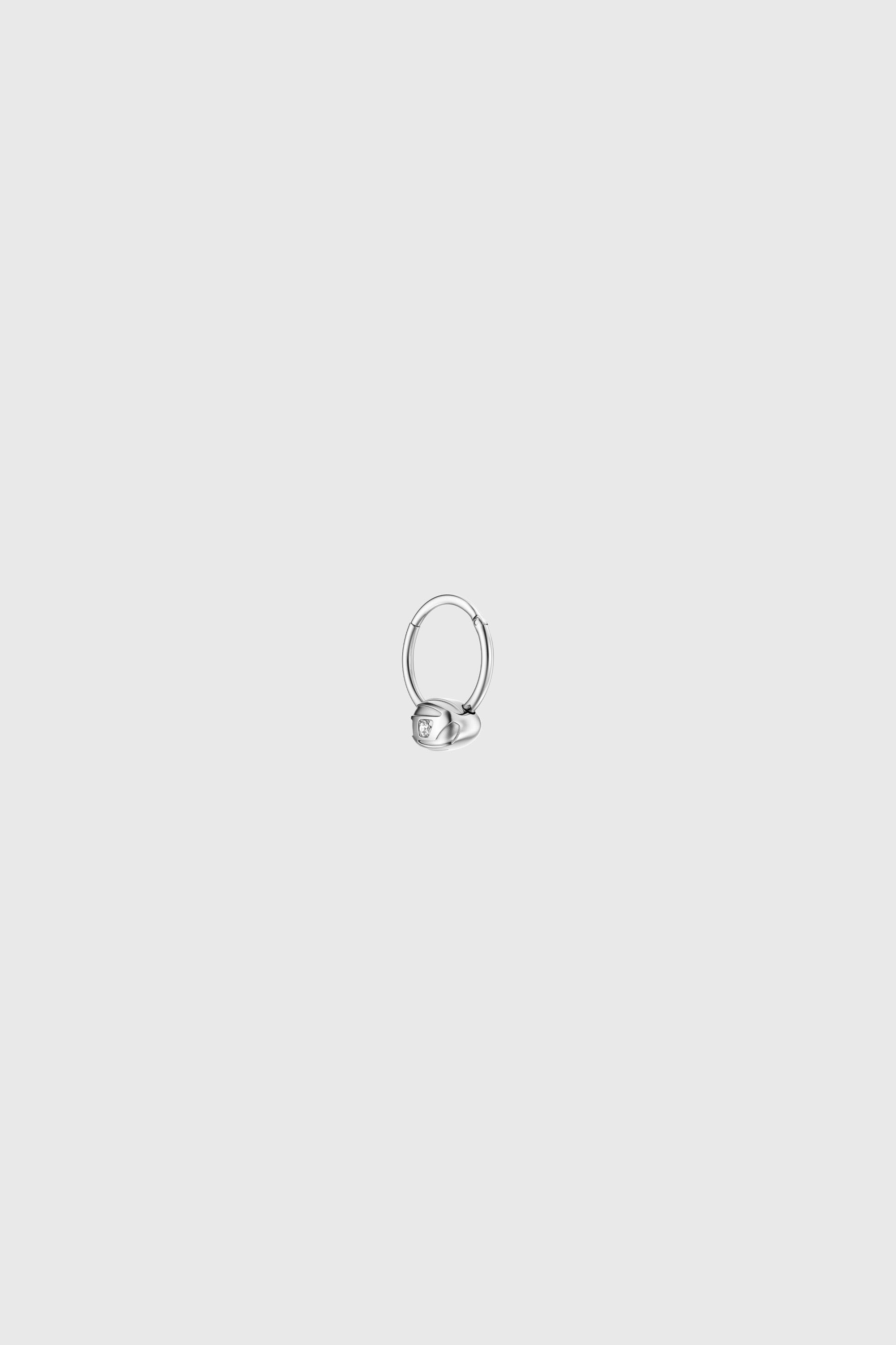 Diesel - DX1701040 JEWELLERY, Unisex's Stainless steel septum body jewelry in Silver - 1