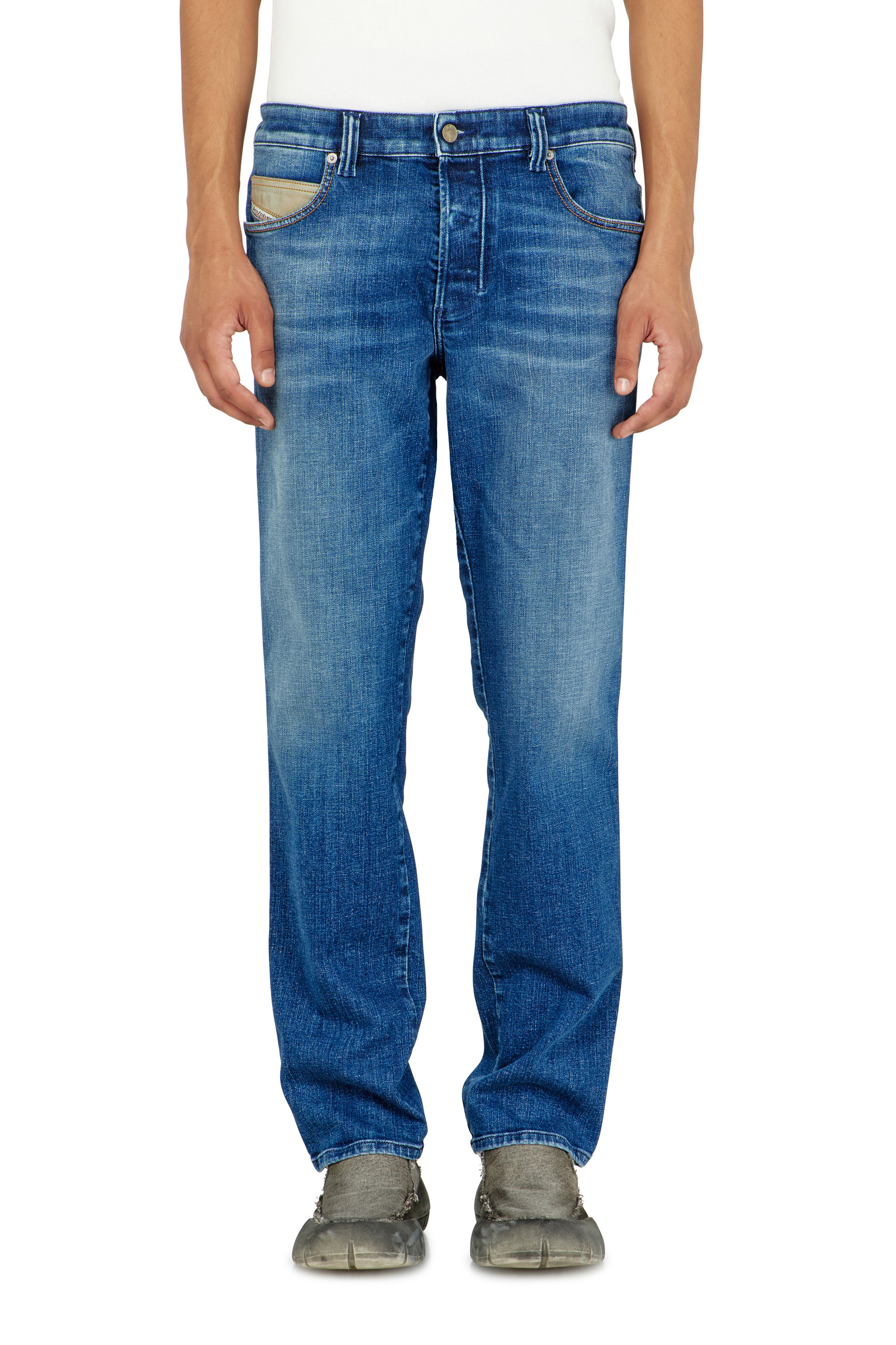 Diesel - Man's Slim Jeans 1993 D-Vyl 09R92, Medium blue - 4