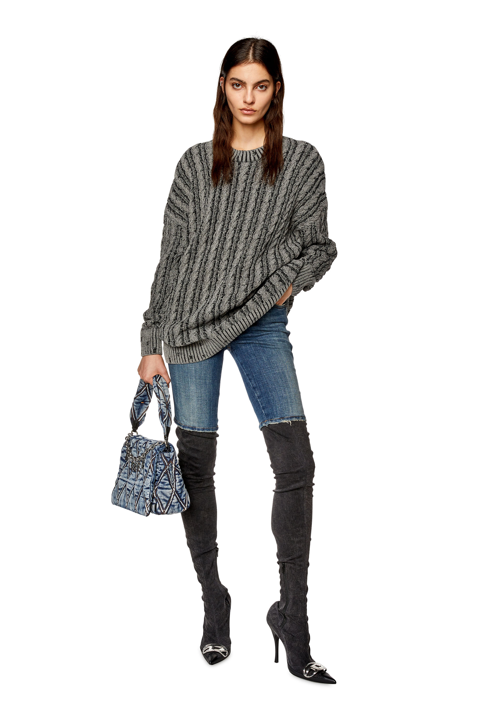 Diesel - M-PANTESSE, Grey - Image 1