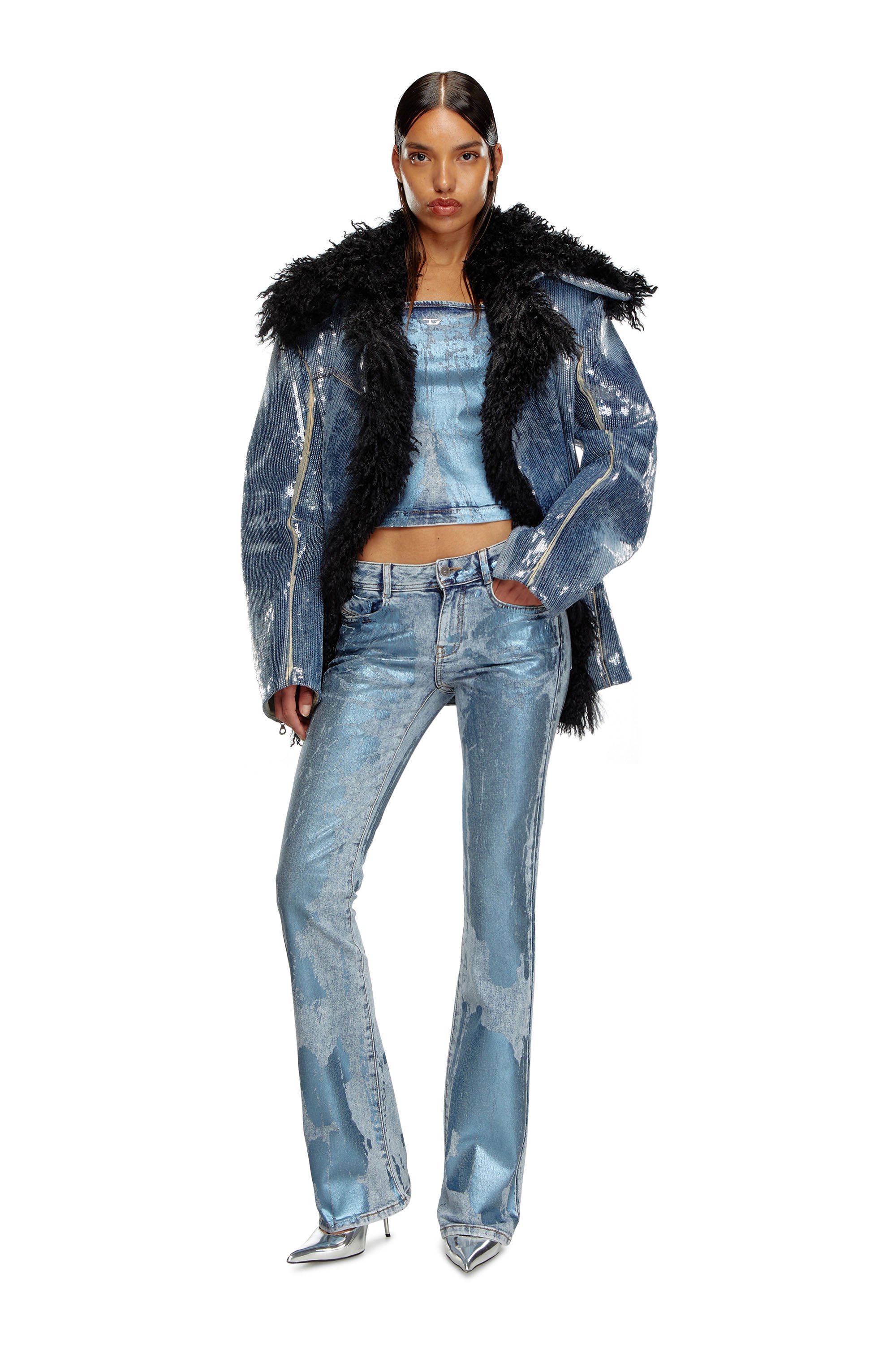 Diesel - Woman Bootcut and Flare Jeans 1969 D-Ebbey 0AJEU, Light Blue - Image 1