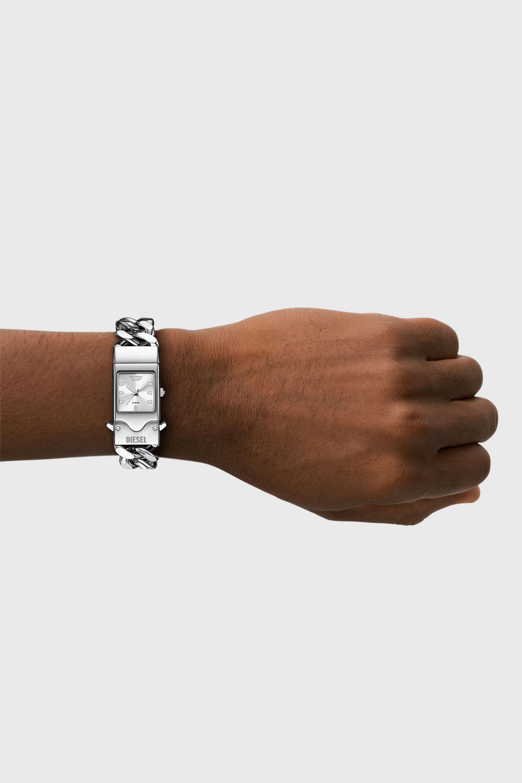 Diesel - DZ2225 WATCH, Unisex's Closer stainless steel watch in Silver - 5