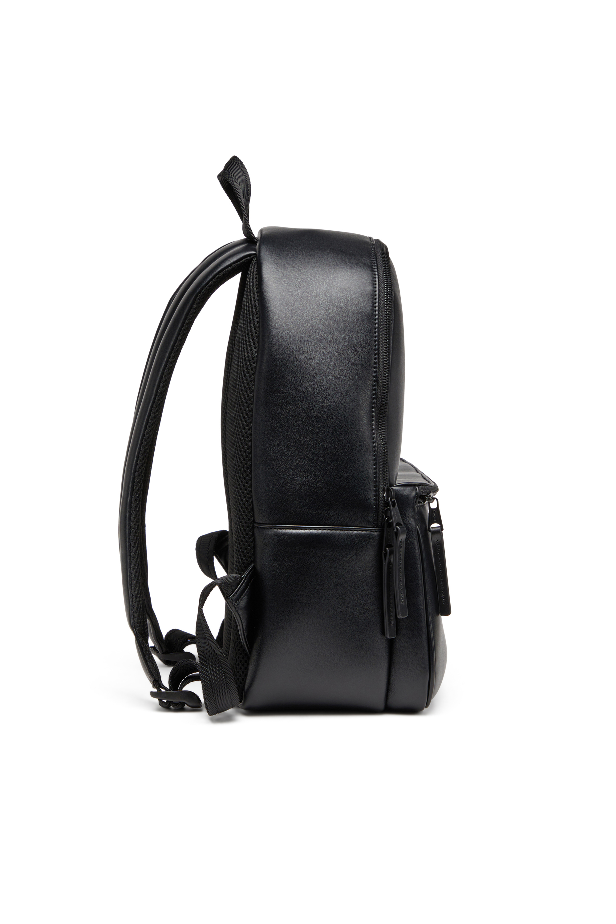 Diesel - HOLI-D BACKPACK M, Man's Holi-D-Backpack in neoprene and PU in Black - 3