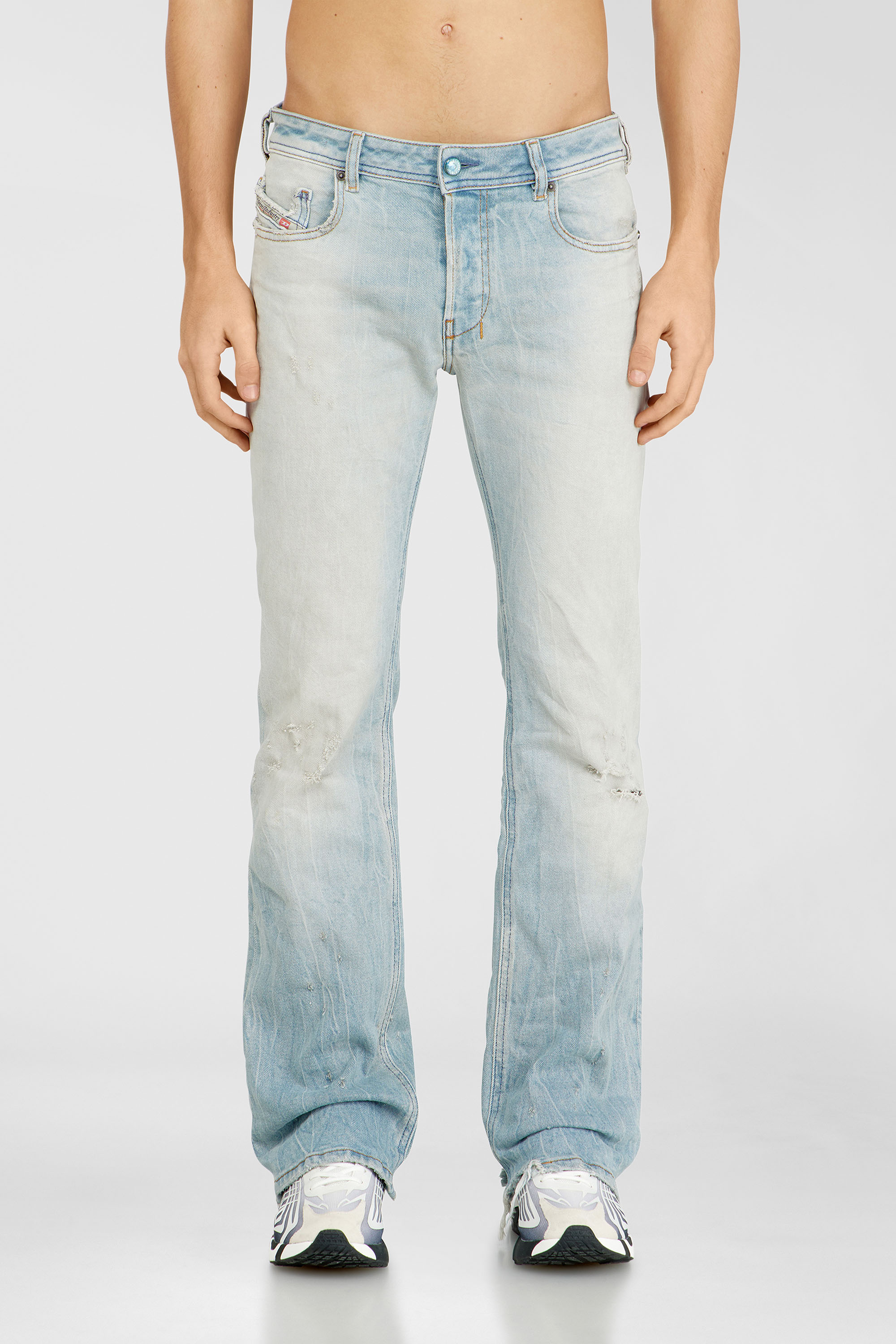 Diesel - Man's Bootcut Jeans 2007 Zatiny 09N47, Light Blue - 1