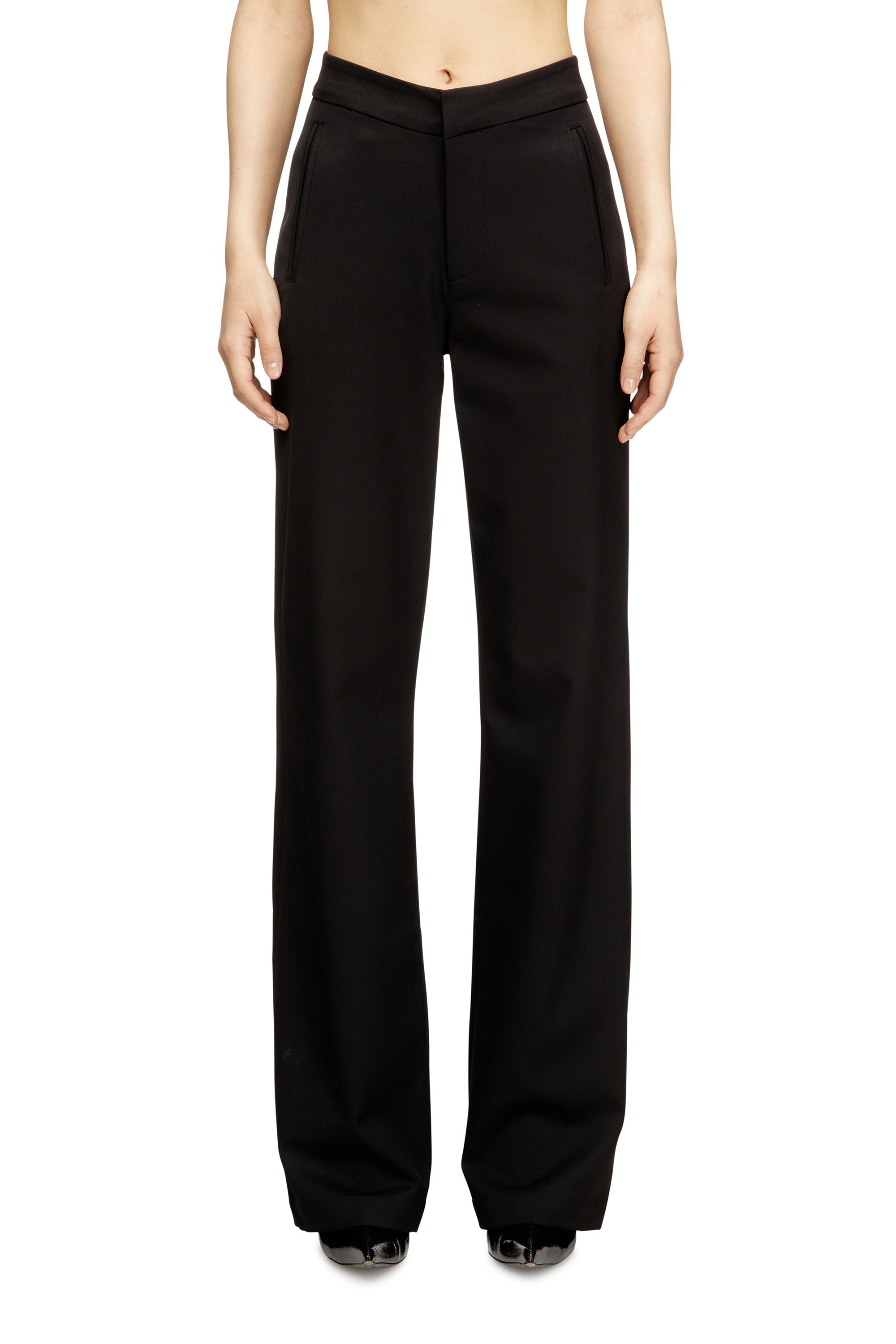 Diesel - P-ROMISE-S3, Woman's Pants in cool wool in null - 1