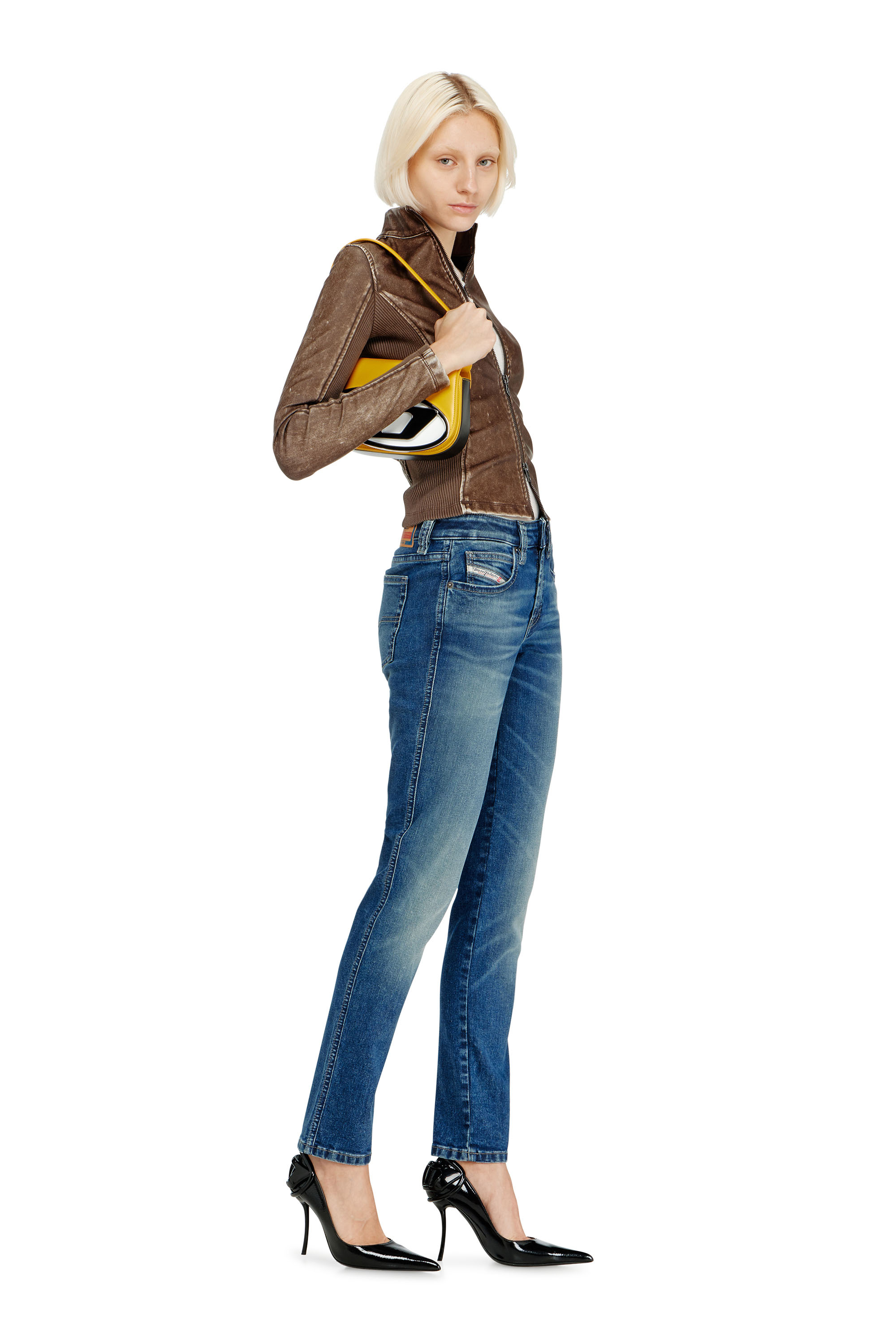 Diesel - Woman's Slim Jeans 1992 D-Jiann 0DBEE, Medium blue - 1