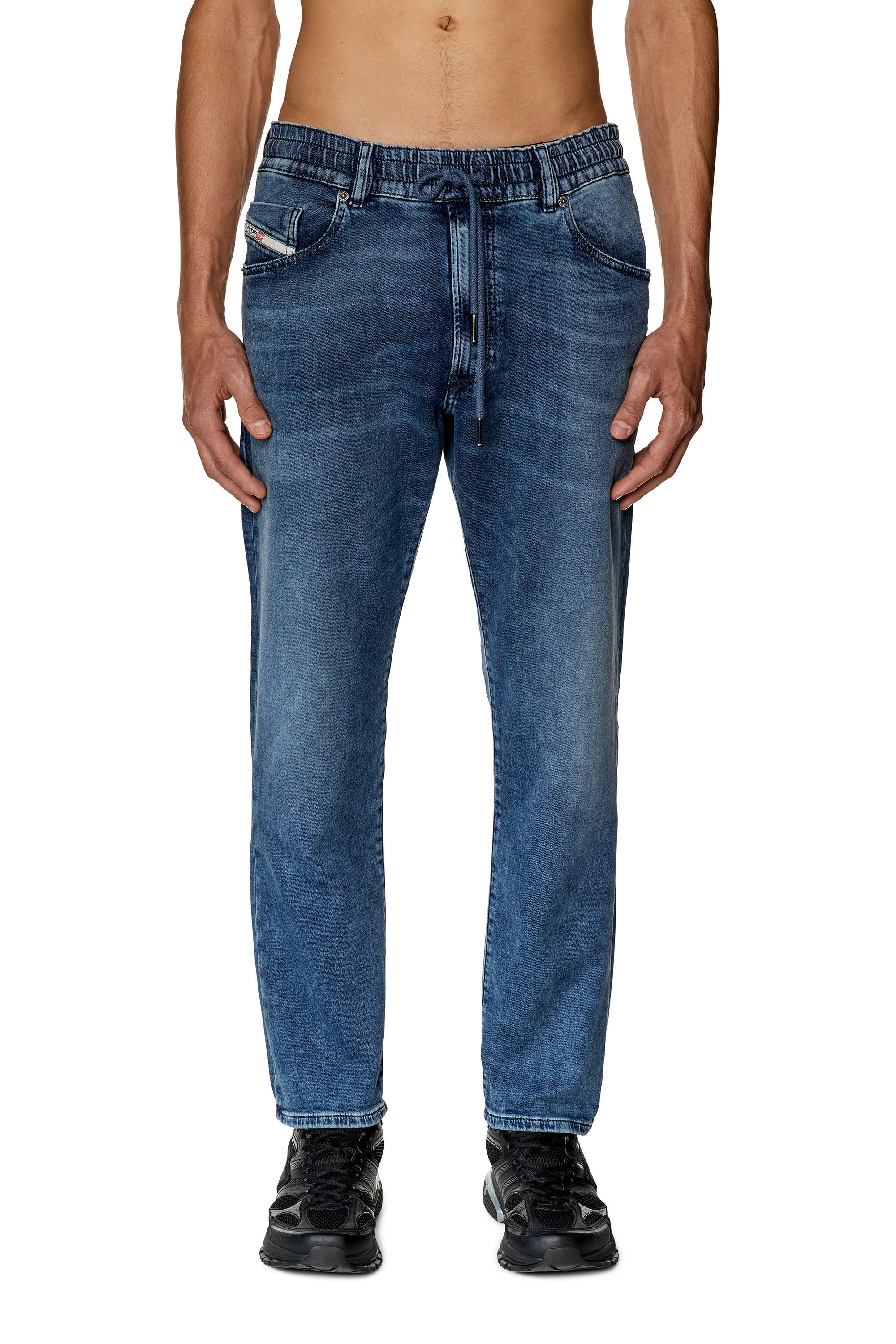 Diesel - Tapered Krooley JoggJeans® 068FJ, Medium blue - Image 1