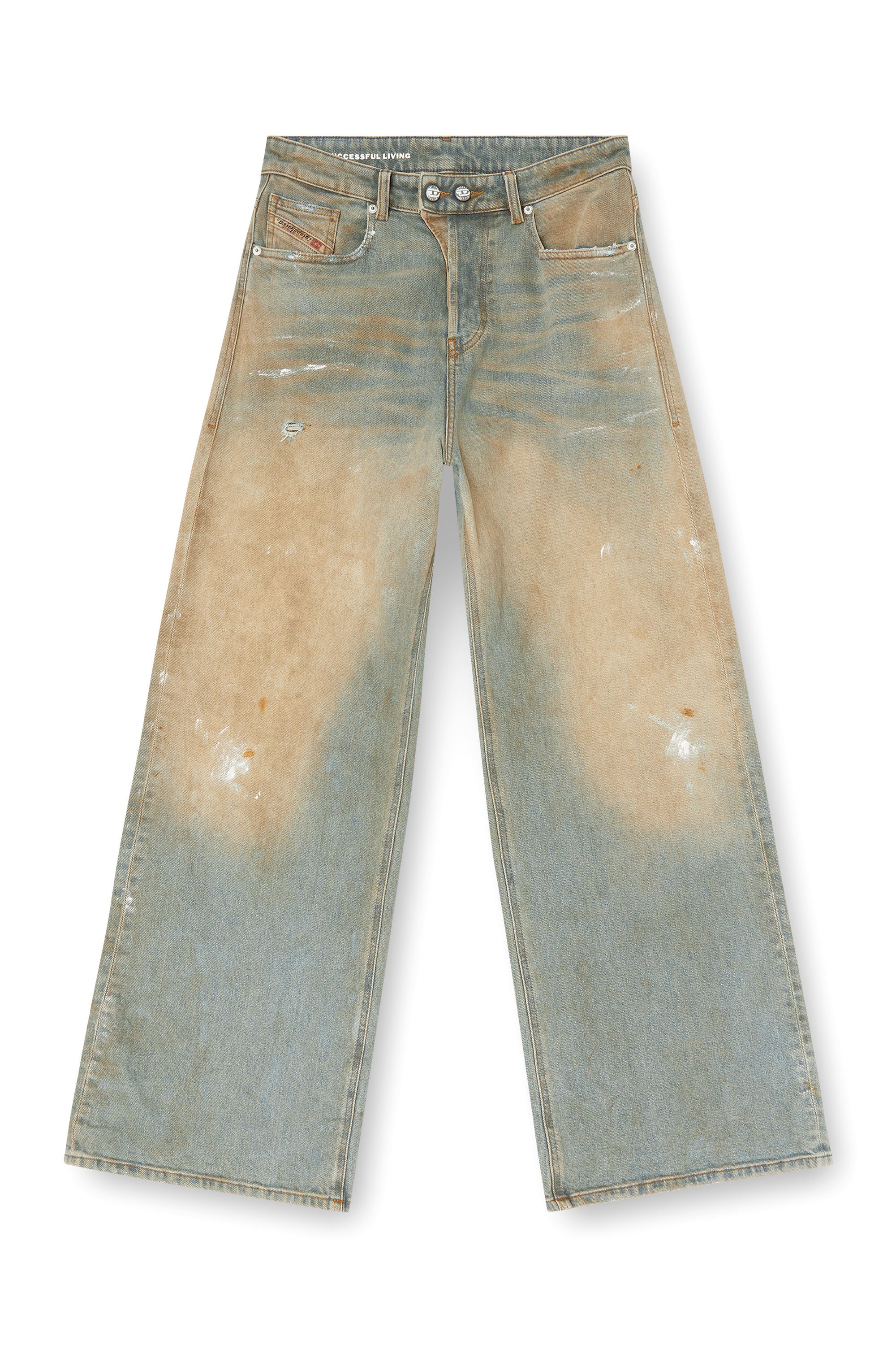 Diesel - Woman's Relaxed Jeans 1996 D-Sire 007Z4, Light Blue - 5