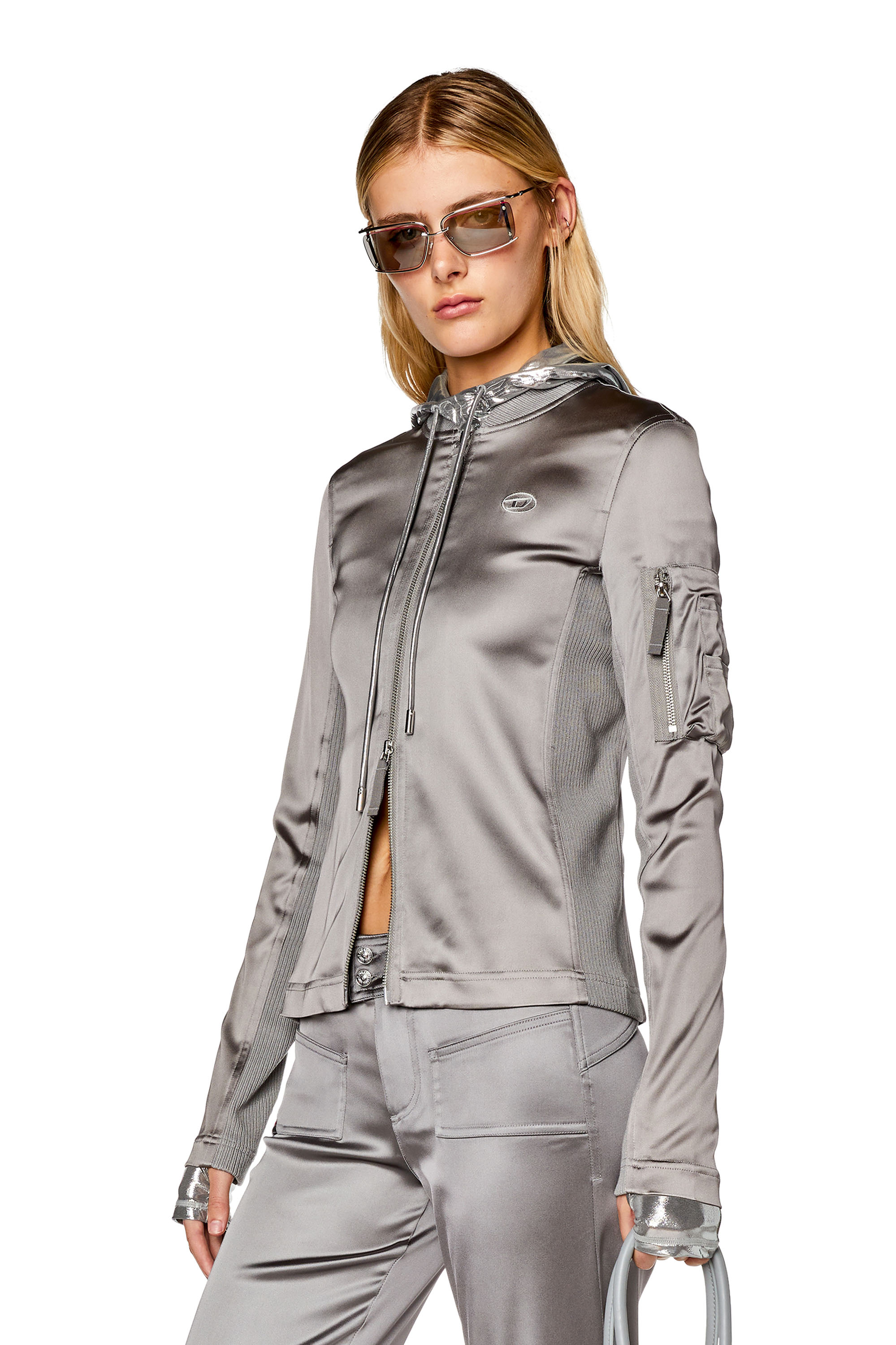 Diesel - T-OPUN, Light Grey - Image 1