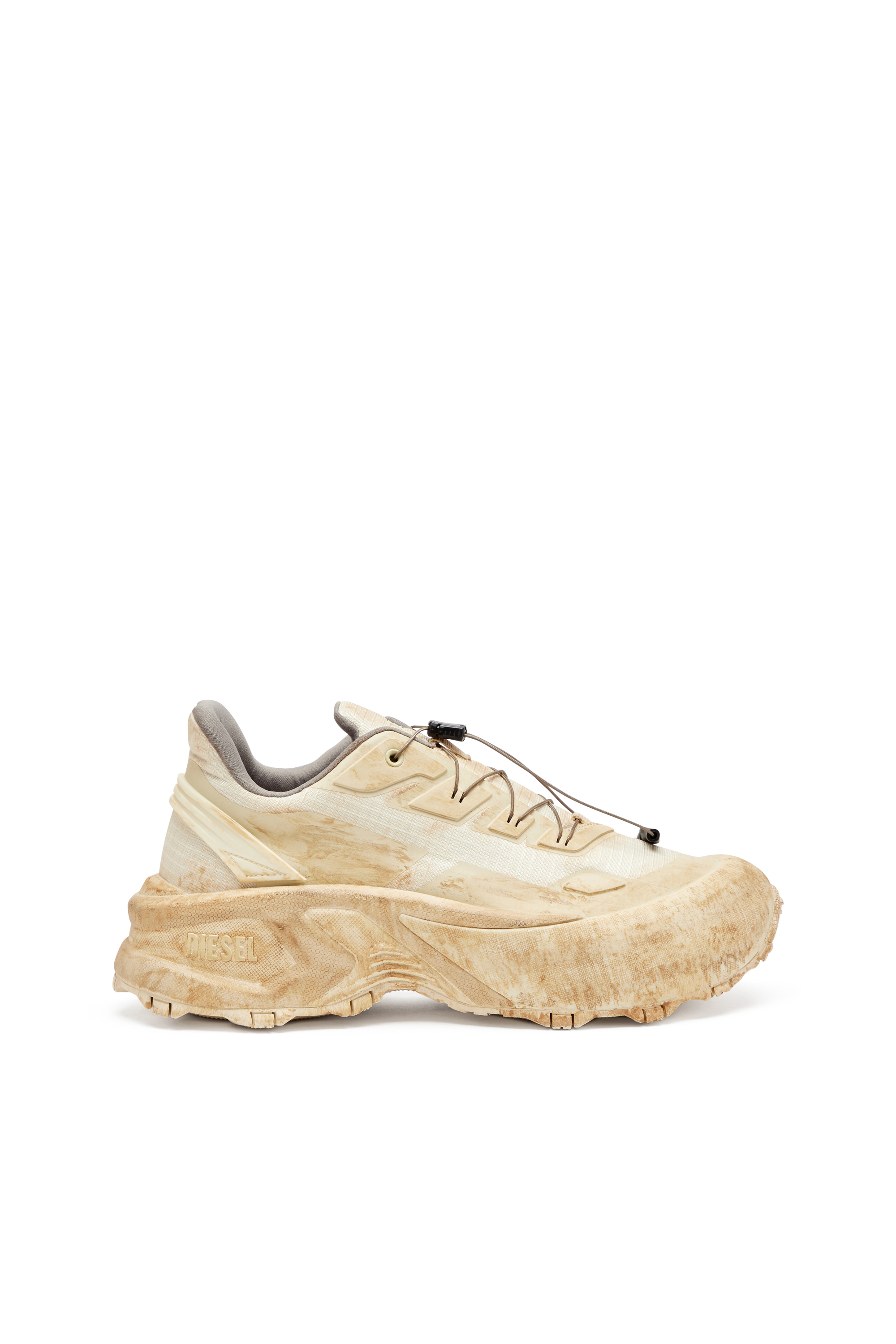 Diesel - D-CAGE RUNNER, Man's D-Cage Runner-Sneaker in Beige - 1