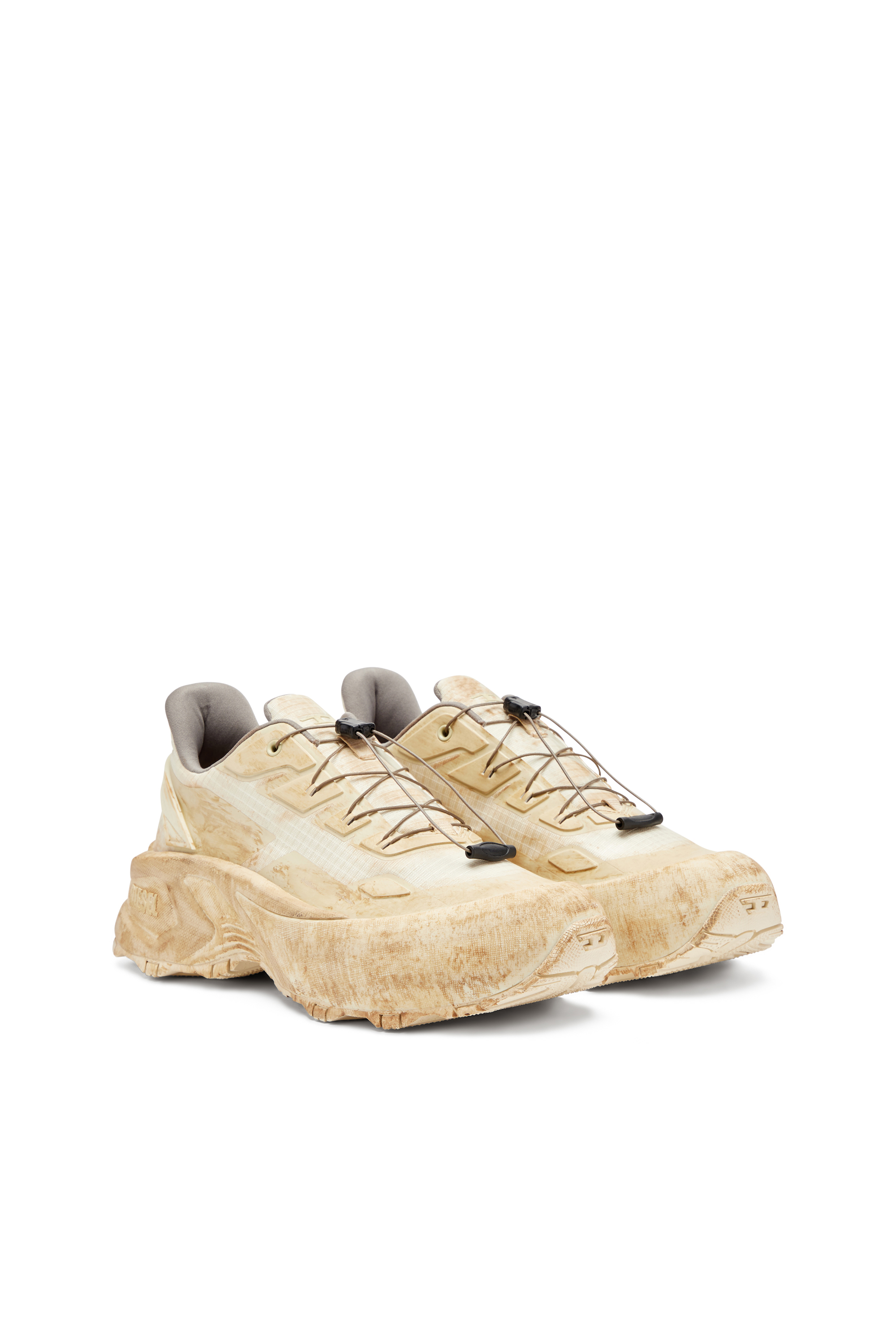 Diesel - D-CAGE RUNNER, Man's D-Cage Runner-Sneaker in Beige - 2