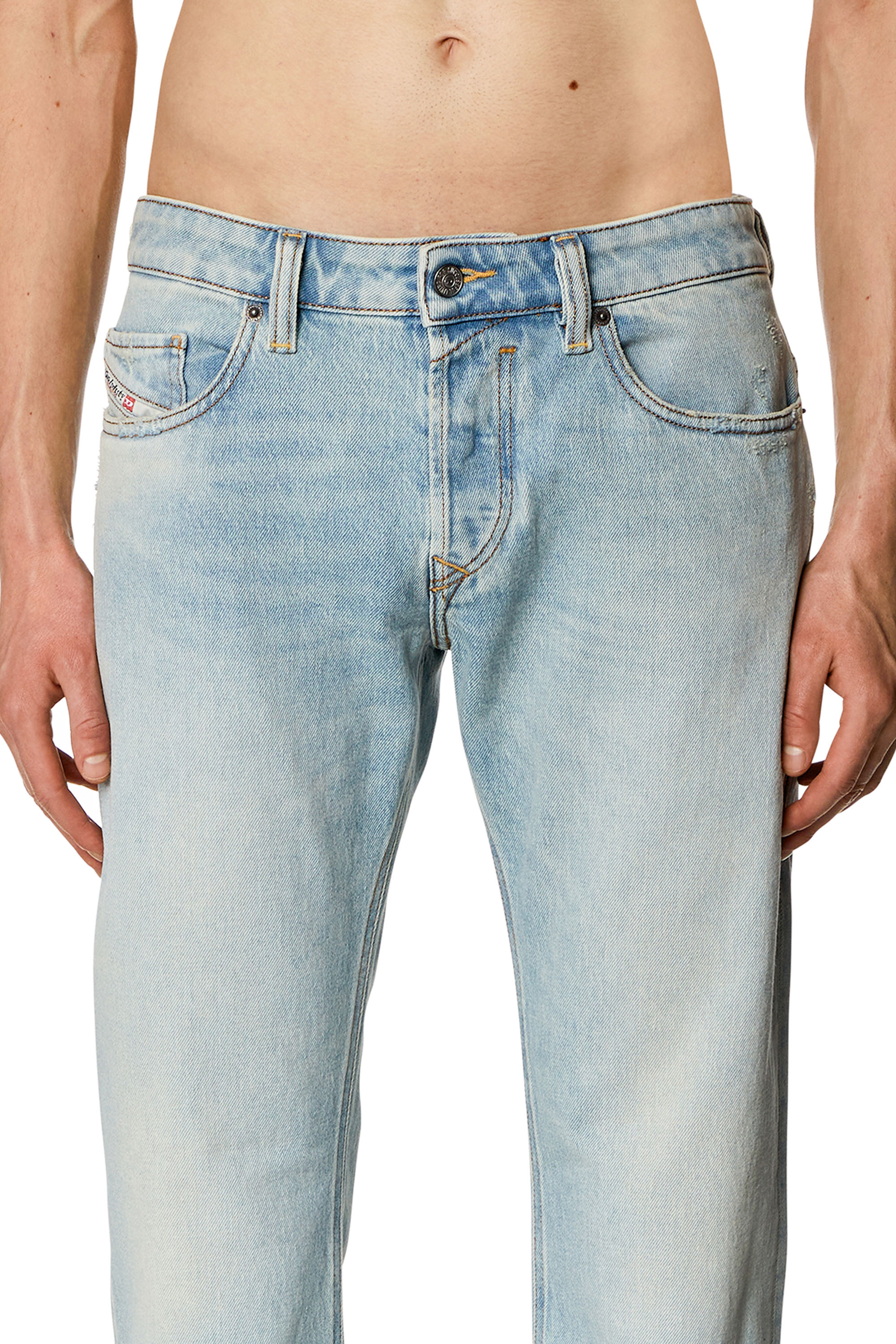 Diesel - Man's Regular Jeans Safado 09H41, Light Blue - 5
