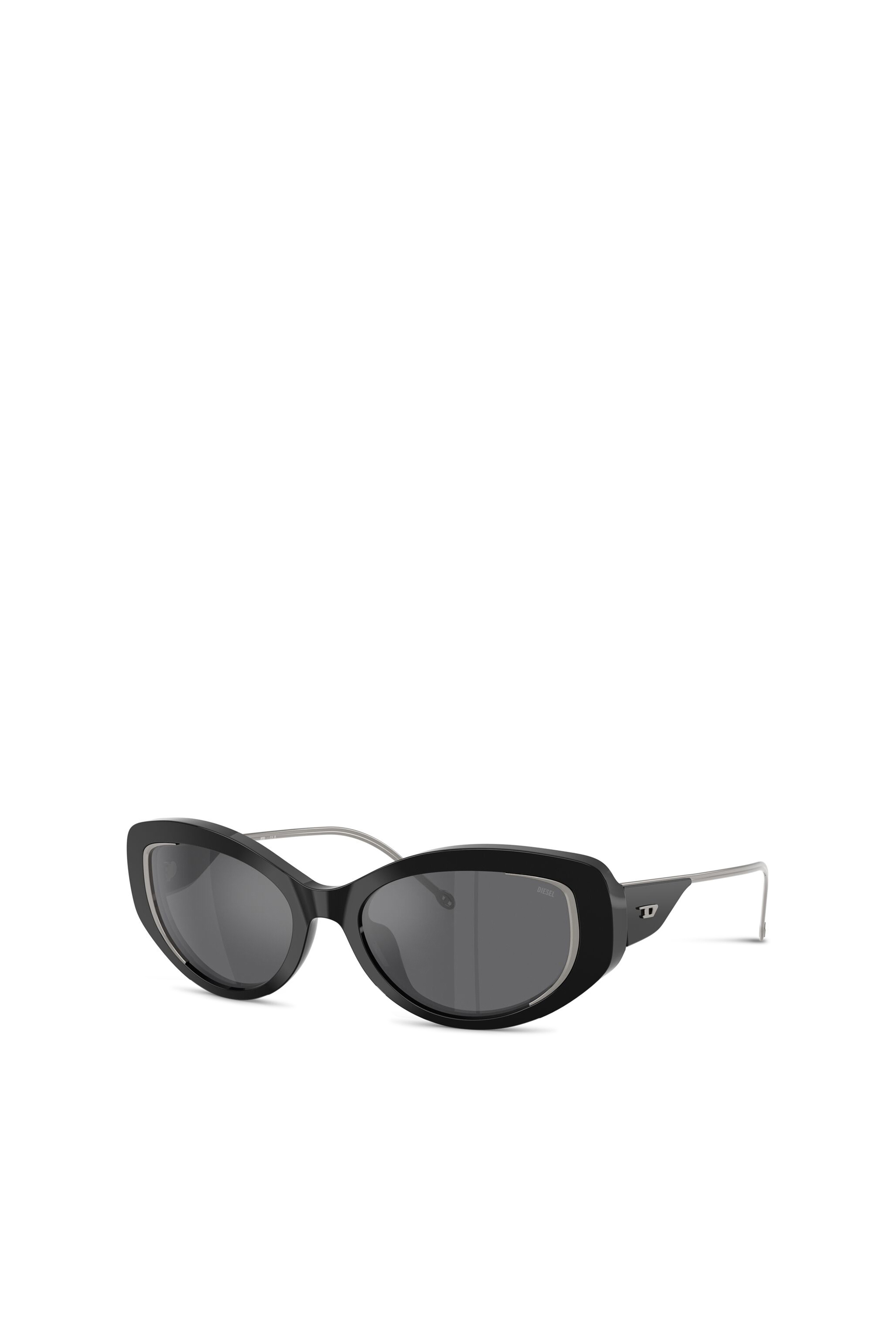 Diesel - 0DL2001 SIZE 54, Unisex's Cat-eye style sunglasses in Grey - 4