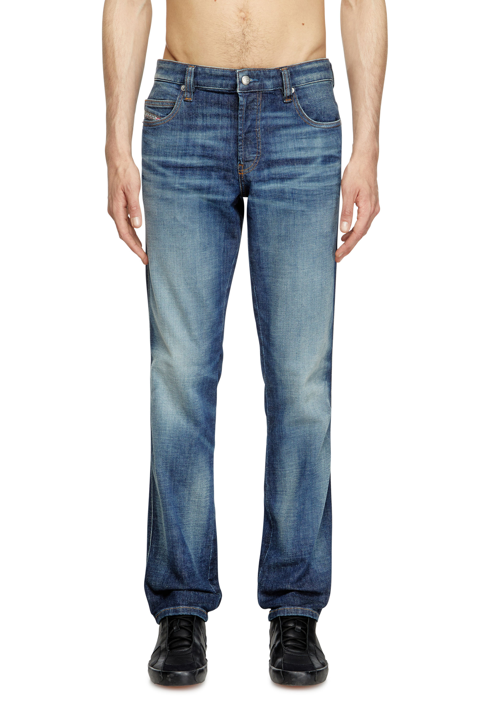 Slim Jeans 1993 D-Vyl 0DBEI, Dark Blue Diesel - Man's Slim Jeans 1993 D-Vyl 0DBEI, Dark Blue - 3