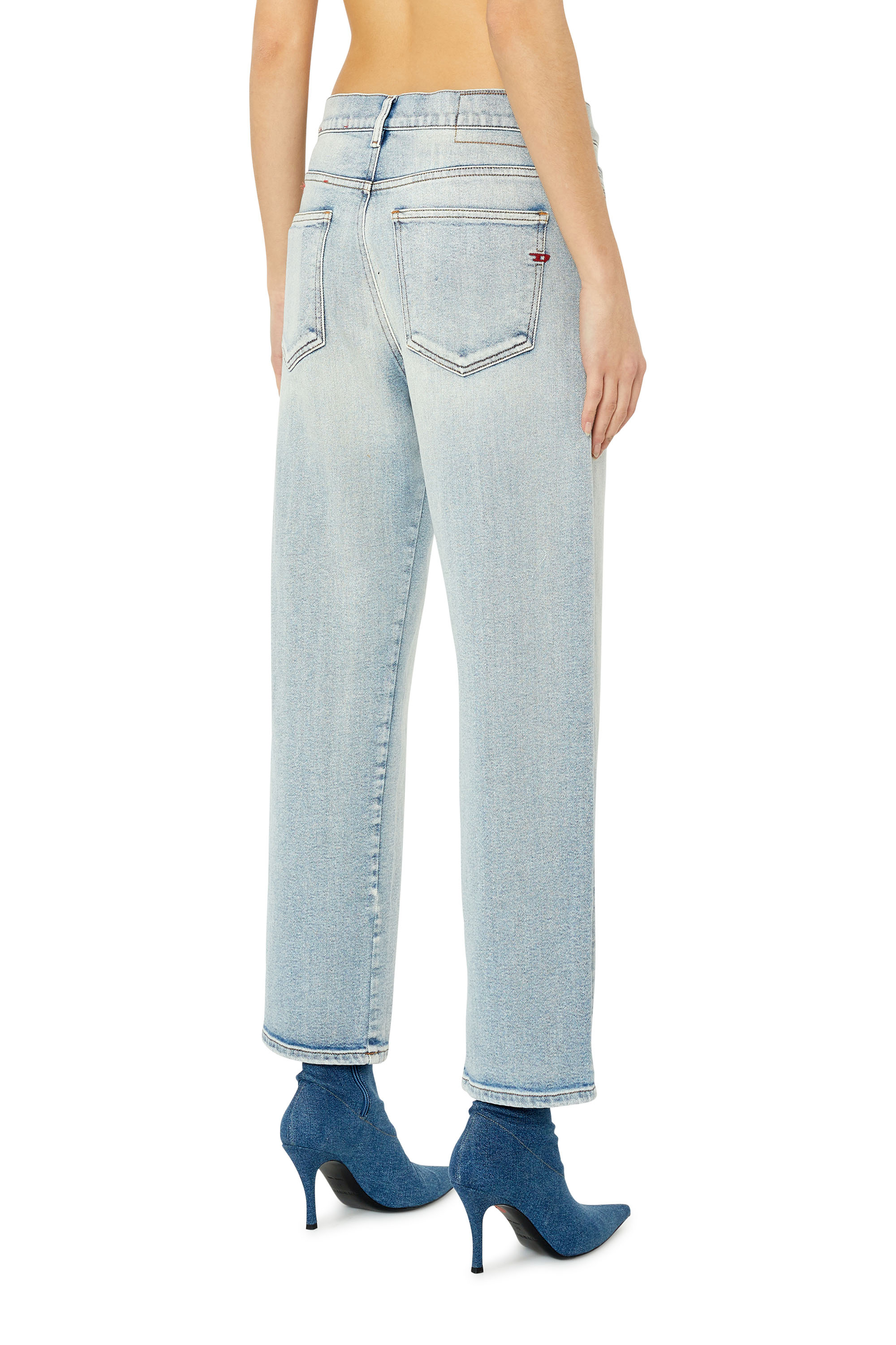 Diesel - Boyfriend Jeans 2016 D-Air 9C08L, Light Blue - Image 2