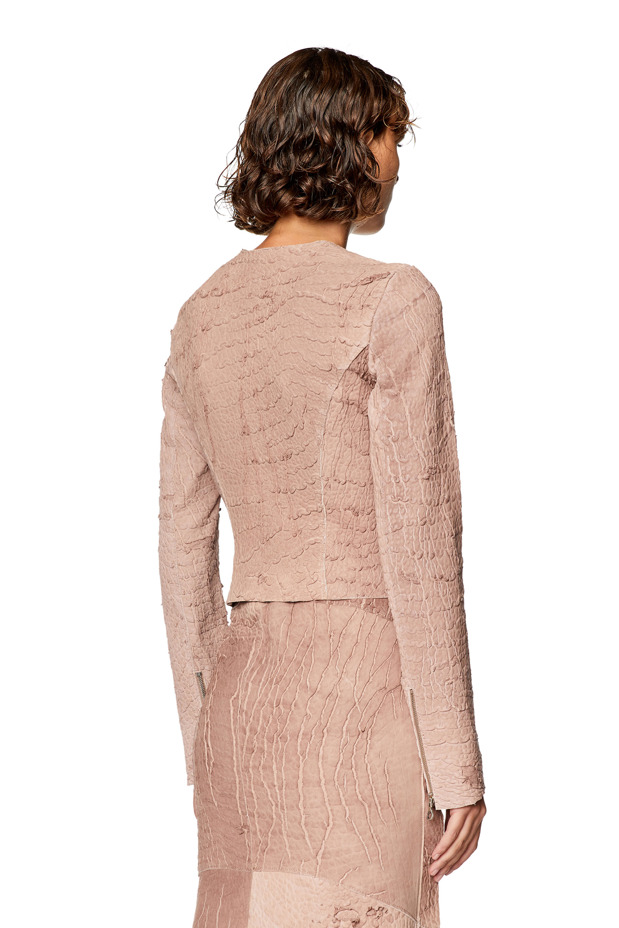 Diesel - L-CRACKJACKET, Lilac - Image 4