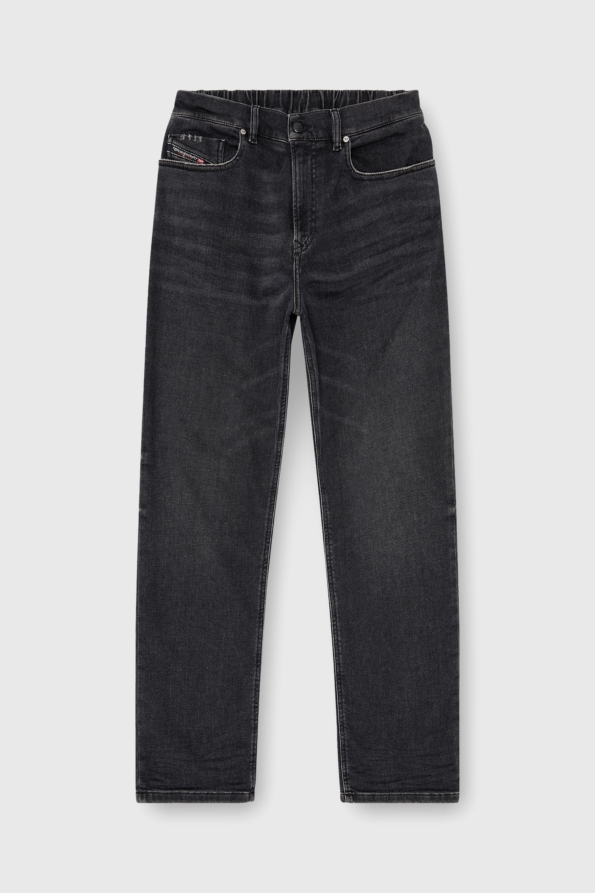 Diesel - Man's Regular 2090 D-Veekley Joggjeans&reg; 09P92, Black/Dark grey - 4