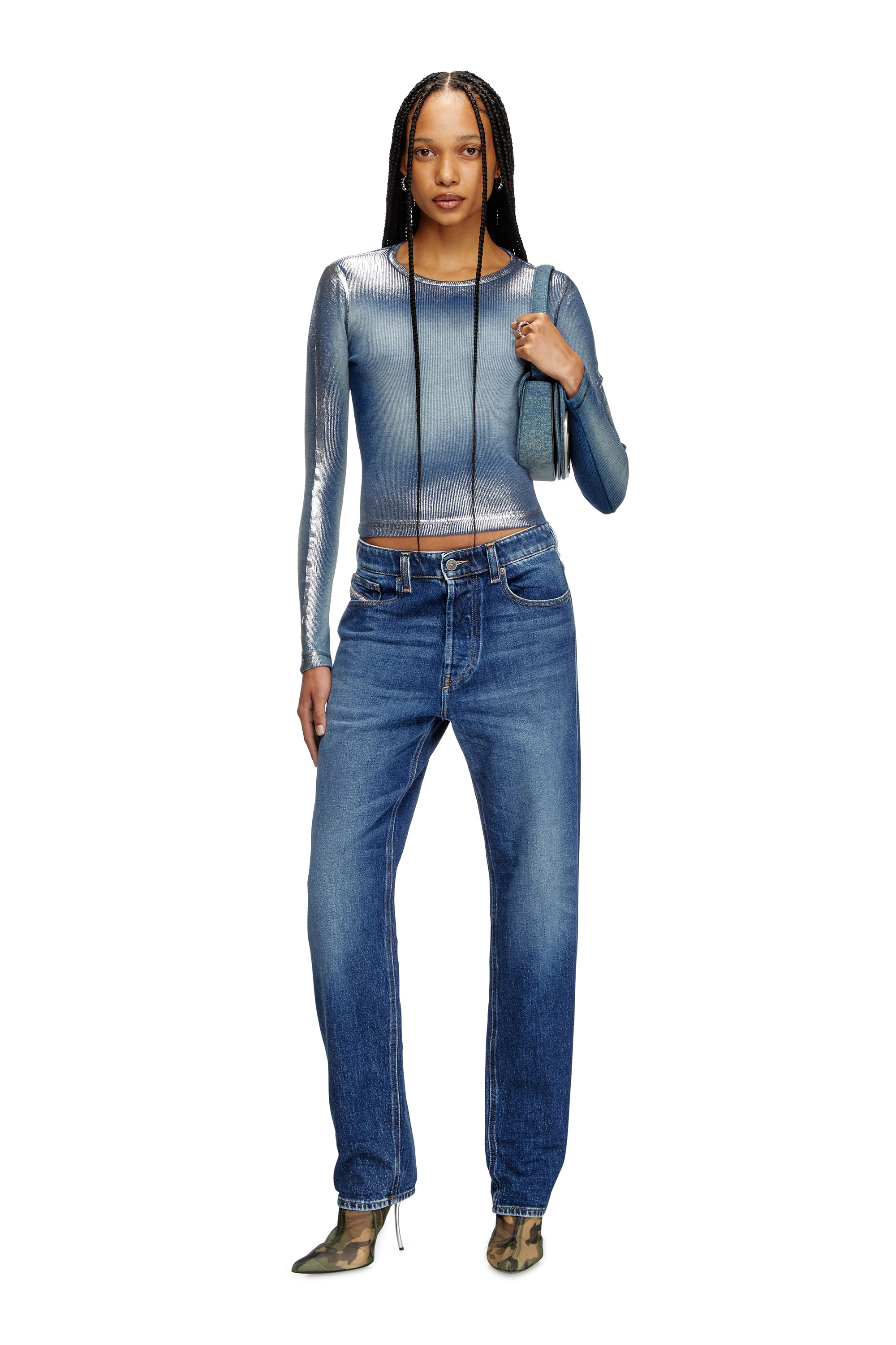 Regular Jeans 1988 D-Ark 09L21, Medium blue Diesel - Woman's Regular Jeans 1988 D-Ark 09L21, Medium blue - 1