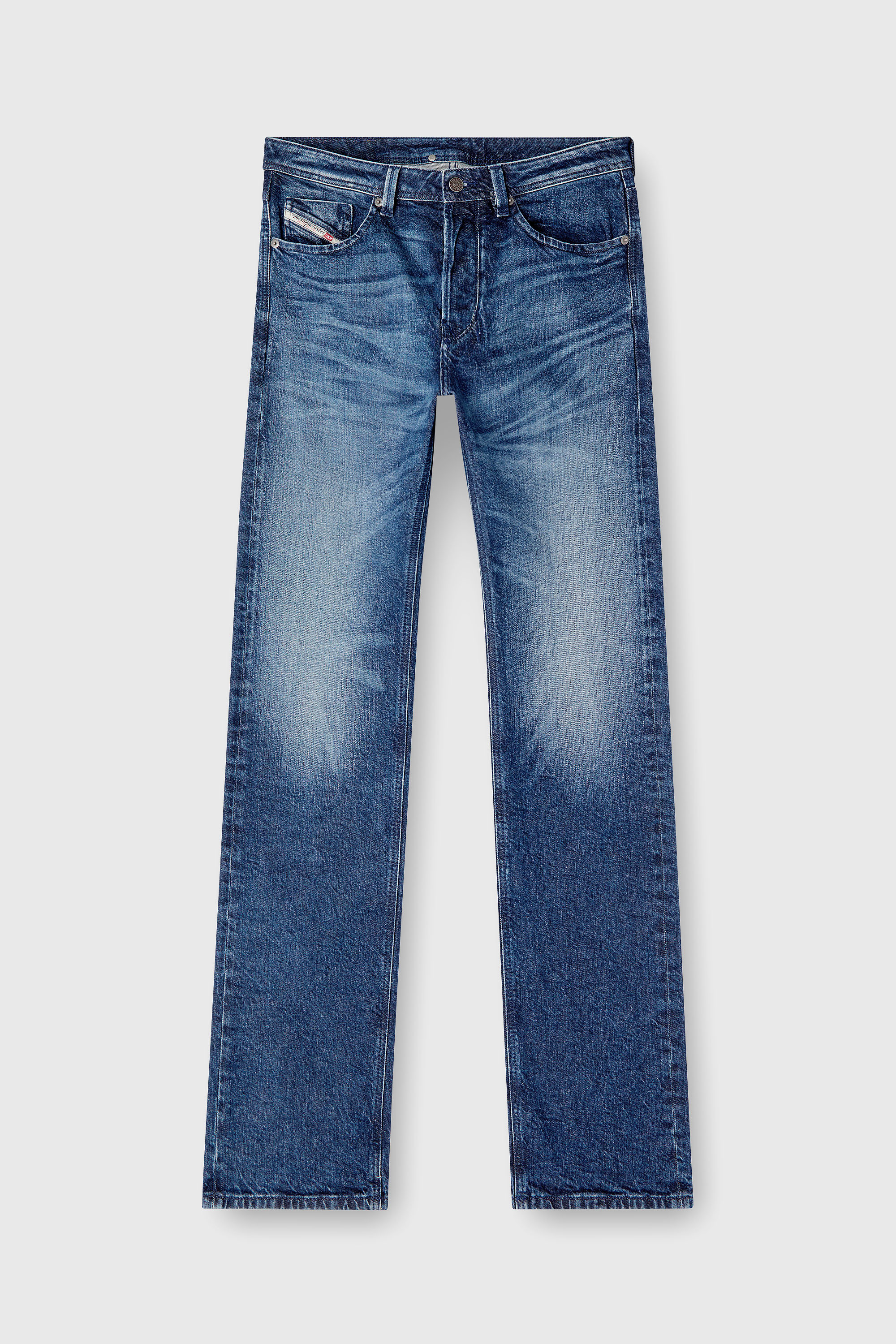 Diesel - Man's Regular Jeans 1985 Larkee 09L51, Dark Blue - 6