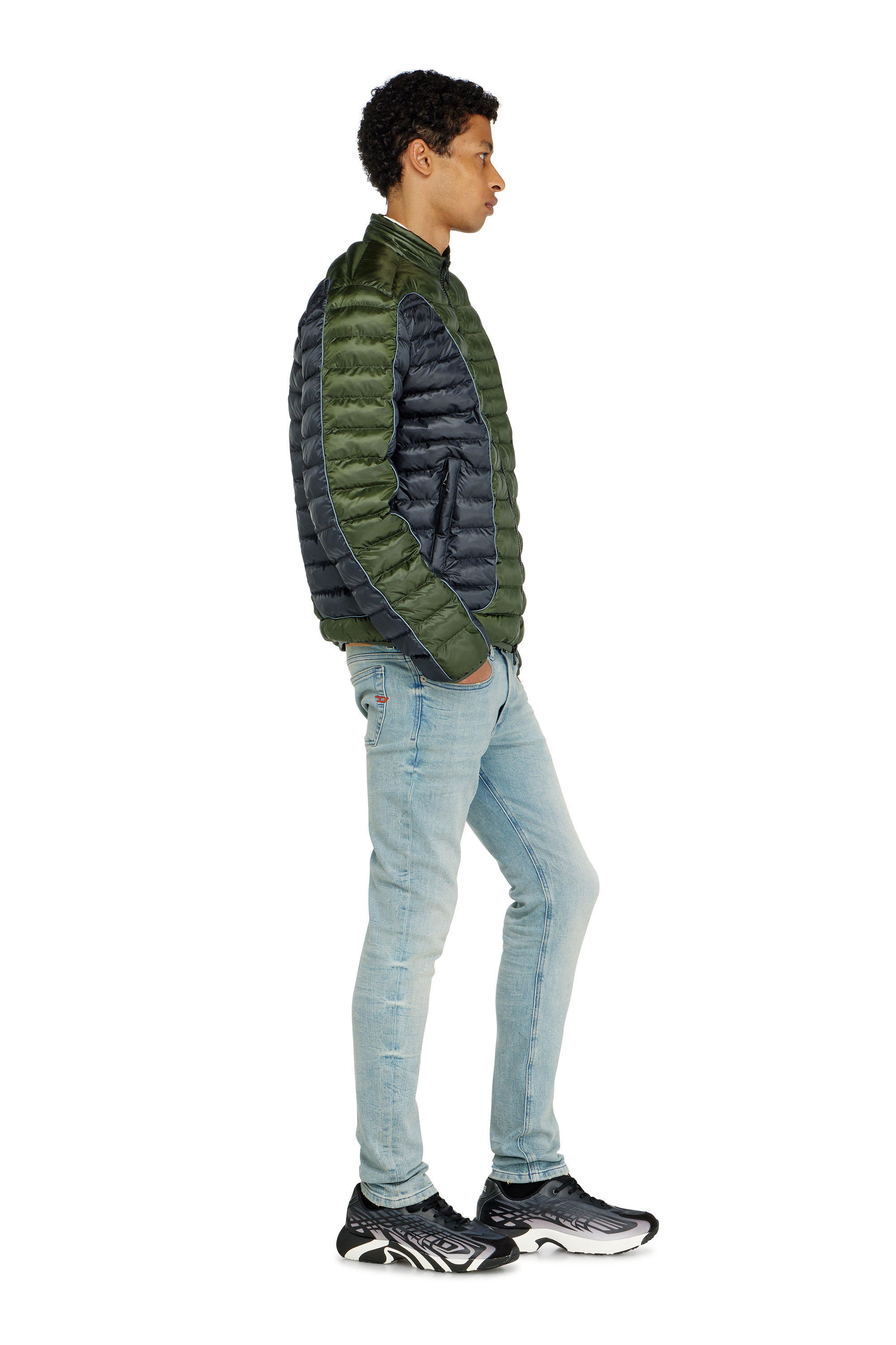 Diesel - Man's Skinny Jeans 1979 Sleenker 0KBBF, Light Blue - 4
