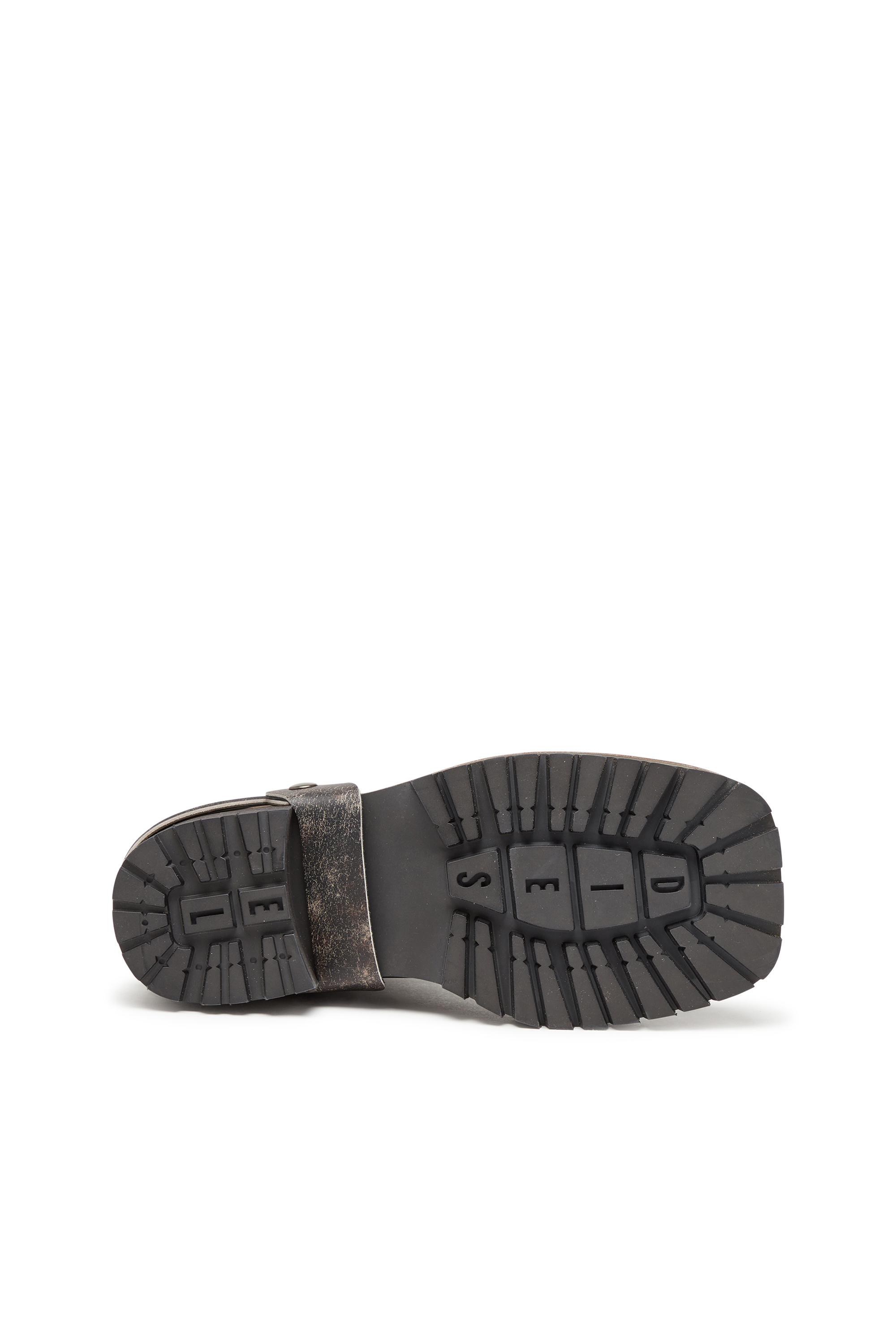 D-TEXAN CH, Dark Brown Diesel - D-TEXAN CH, Man's D-Texan-Harness boots in distressed leather in Dark Brown - 5