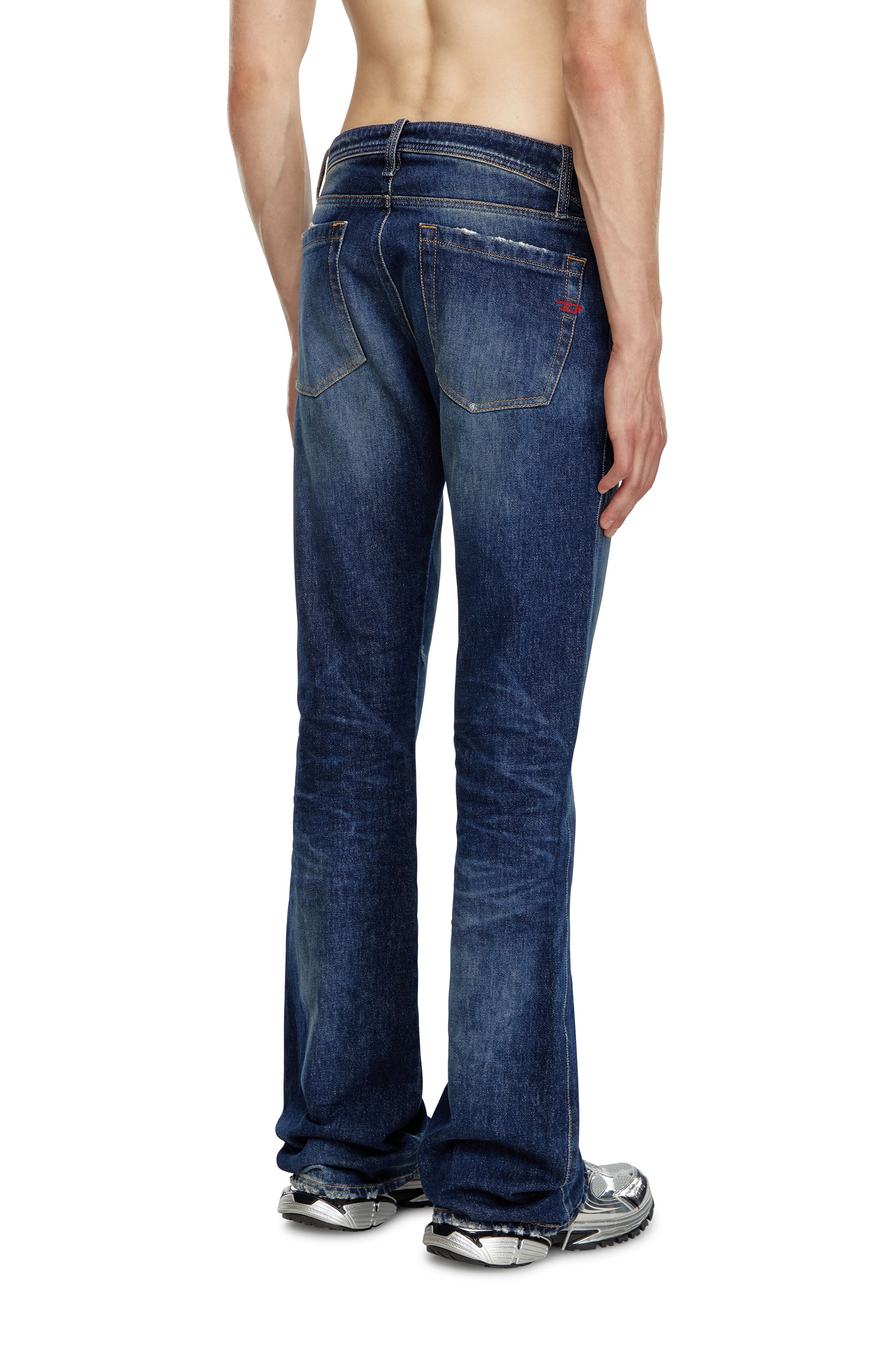 Diesel - Man Bootcut Jeans D-Backler 09J56, Dark Blue - Image 4