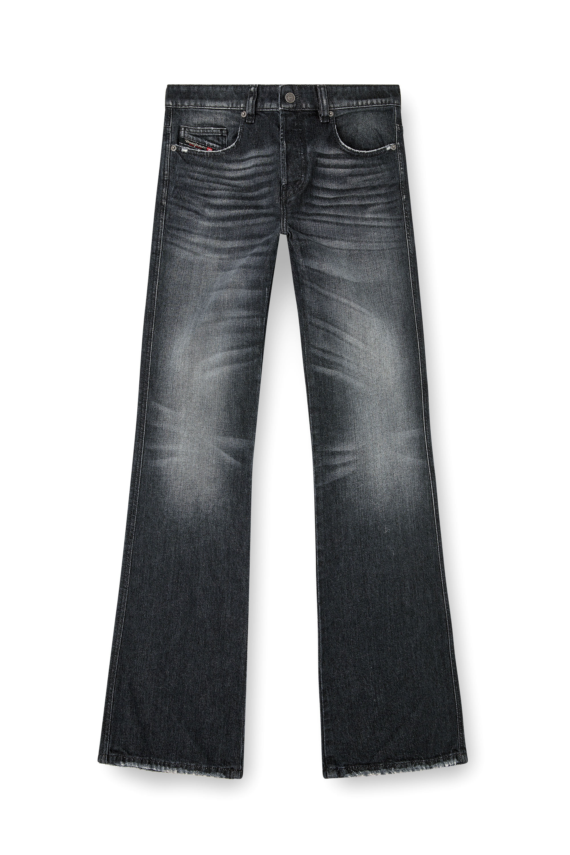 Diesel - Man's Bootcut Jeans 1998 D-Buck 09L50, Black/Dark grey - 6